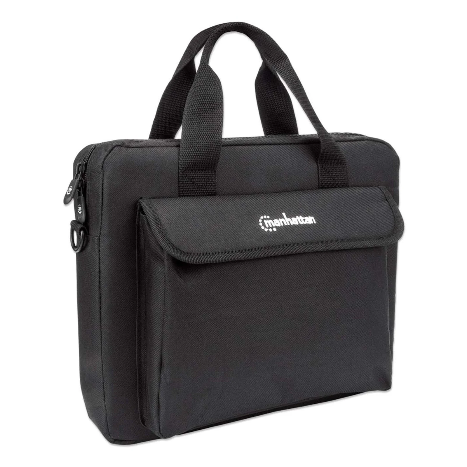 Manhattan 439862 sacoche d'ordinateurs portables 31,8 cm (12.5") Sac Messenger Noir