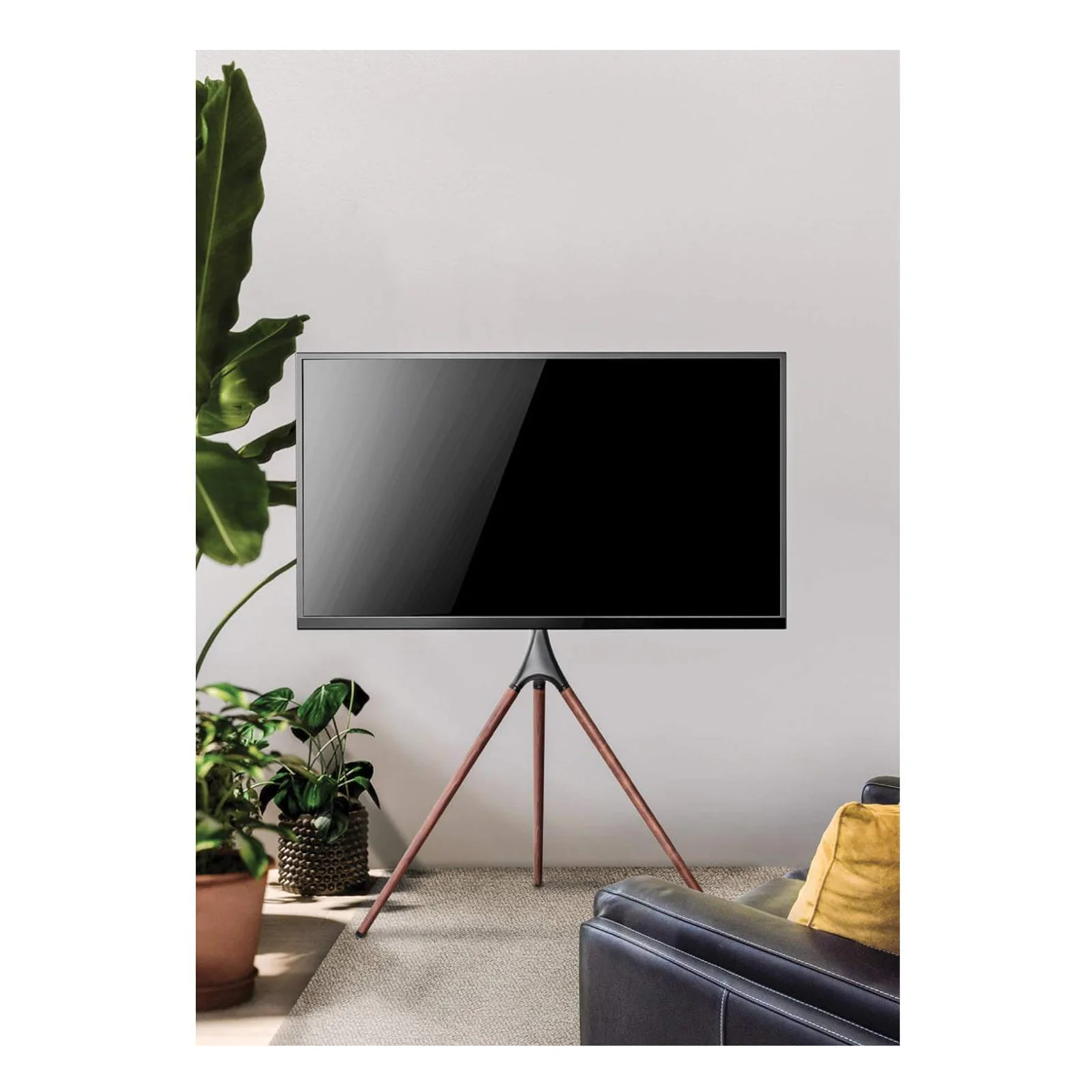 Manhattan 461795 support d'écran plat pour bureau 165,1 cm (65") Sol Bleu, Marron