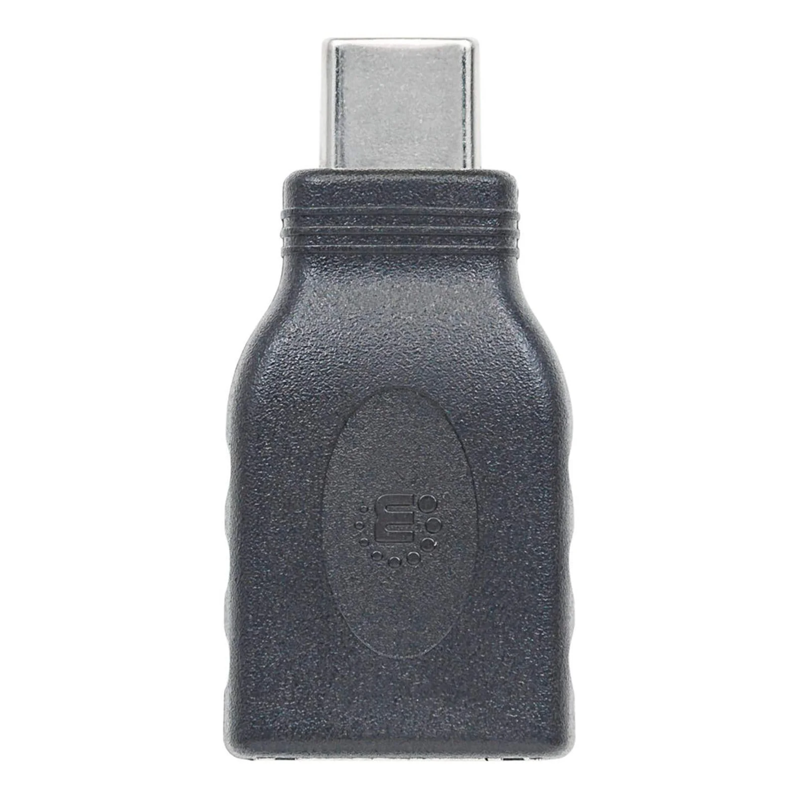 Manhattan Adaptateur USB-C vers USB-A, mâle vers femelle, 5 Gbit/s (USB 3.2 Gen 1 / USB 3.0), noir, garantie à vie, équivalent à USB31CAADG