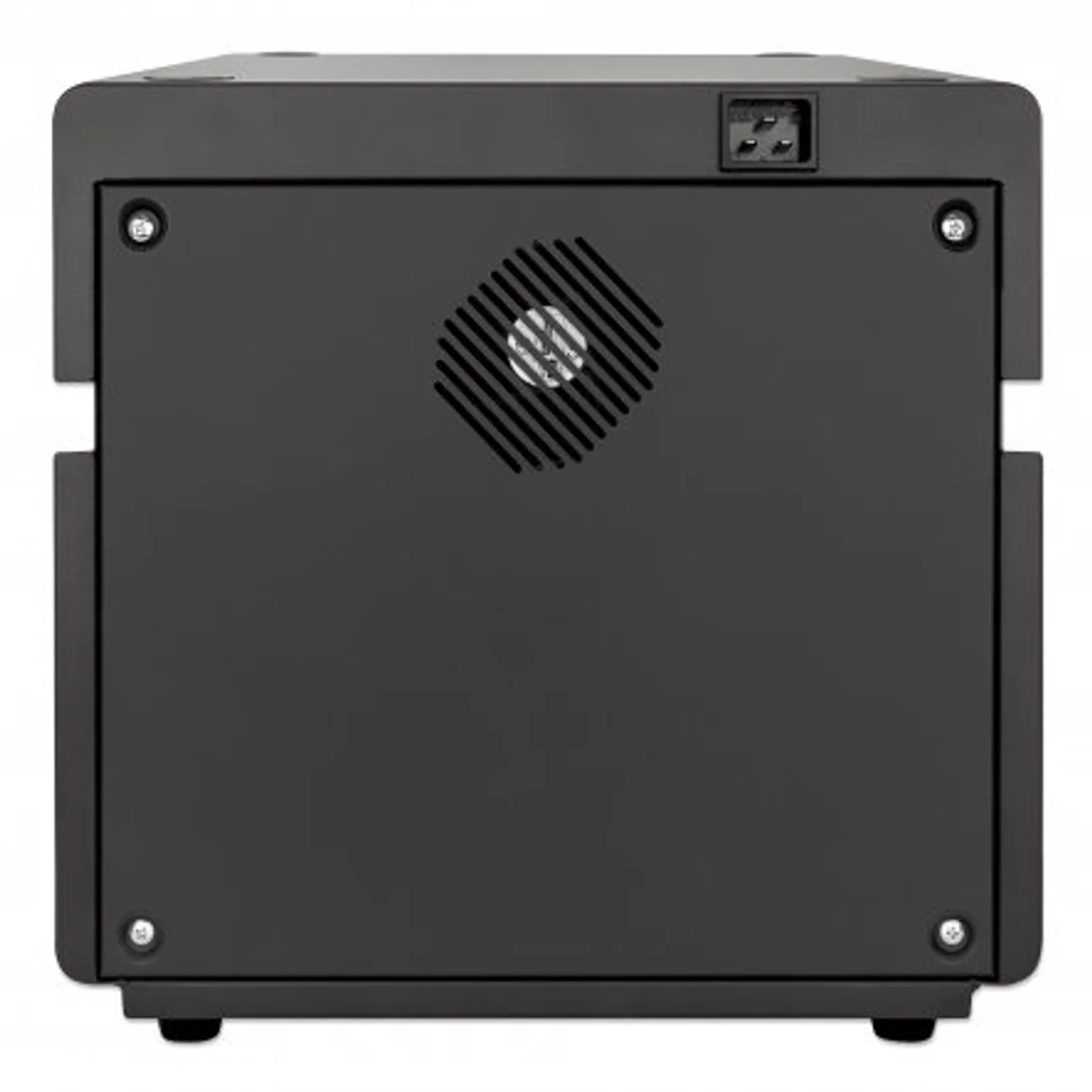 Manhattan Armoire de charge USB-C de bureau 10 appareils (iPad jusqu’à 11"), pour tablettes et smartphones, compartiments 264×22×235 mm, câbles non inclus (câble USB-C 354868 suggéré), verrouillable, alternative aux chariots de charge, câbles EU/UK inclus