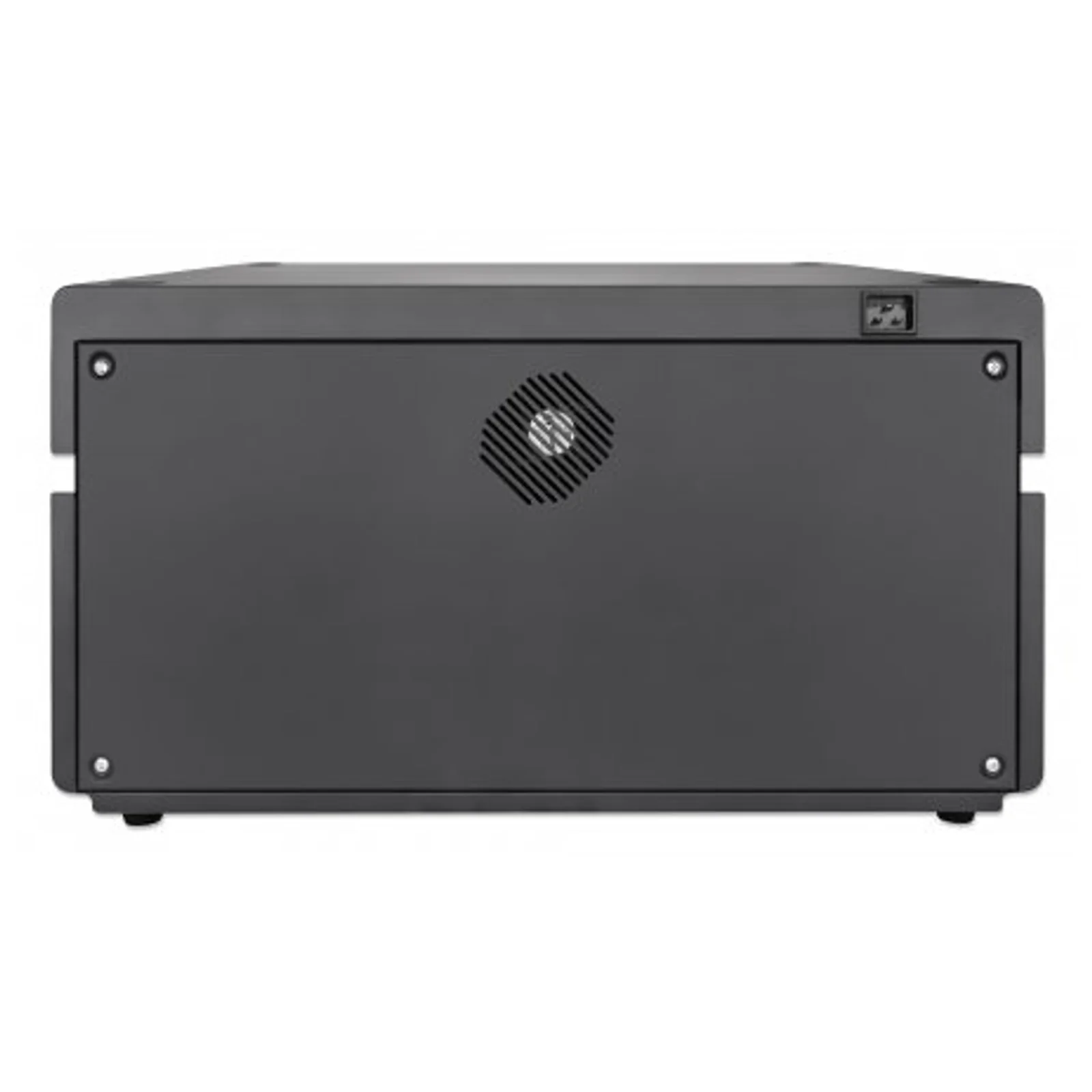 Manhattan Armoire de charge USB-C de bureau 20 appareils (iPad jusqu’à 11"), pour tablettes et smartphones, compartiments 264×22×235 mm, câbles non inclus (câble USB-C 354868 suggéré), verrouillable, alternative aux chariots de charge, câbles EU/UK inclus