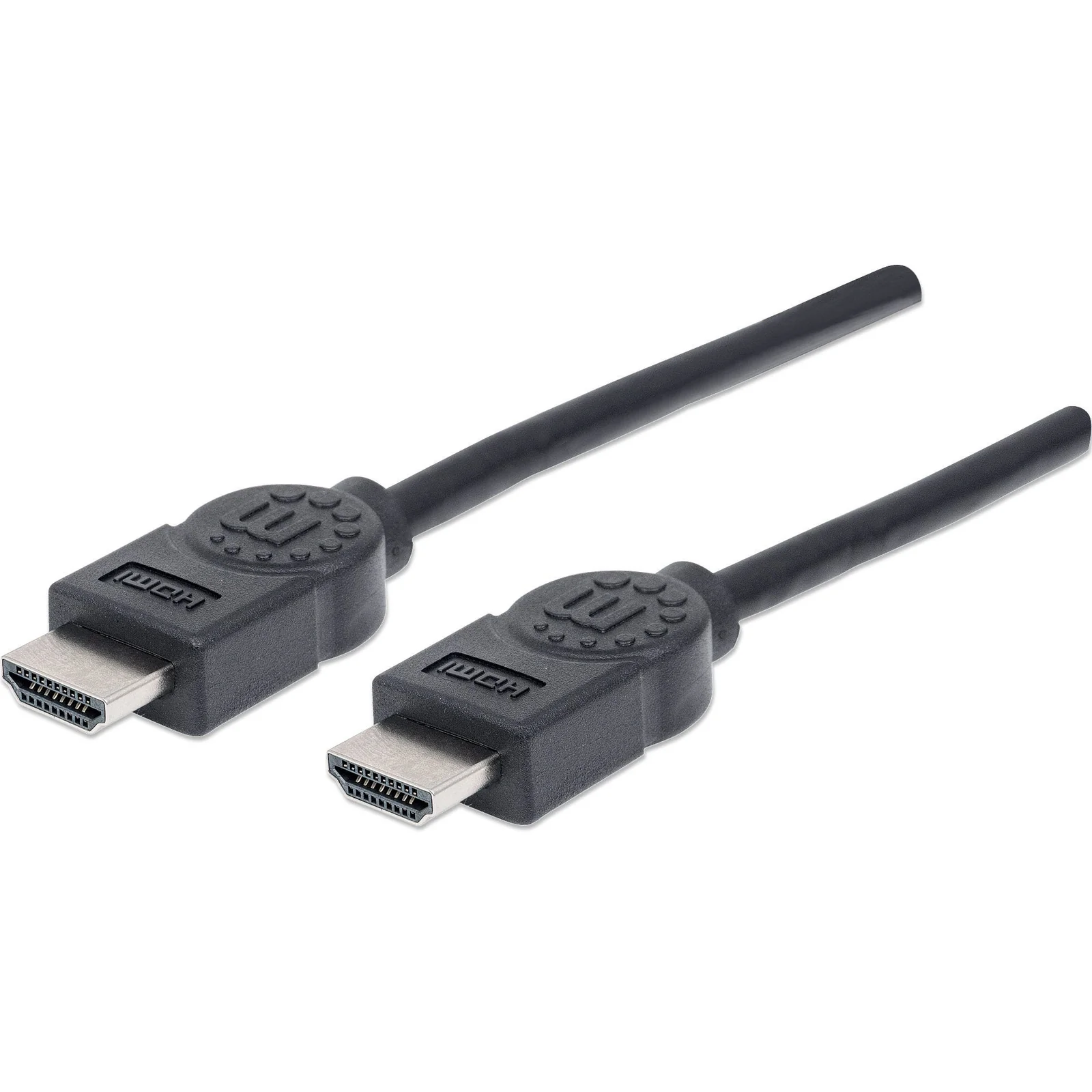 Câble HDMI 4K@30 Hz, 1,8 m, adapté à tous les usages 1080p/HD et à la plupart des usages 4K (vérifier la compatibilité 4K de votre système), mâle à mâle, noir, Ultra HD 4K x 2K, garantie à vie, équivalent à HDMM6