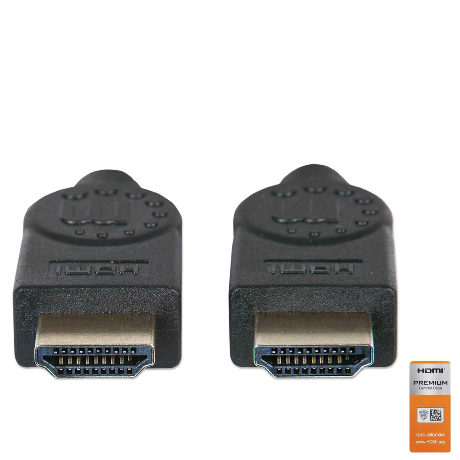 Manhattan Câble HDMI 4K@60 Hz avec Ethernet, 3 m, certifié, adapté à TOUT les usages 4K et 1080p/HD - lors de la mise à niveau ou préparez-la pour le moment où vous en aurez besoin, mâle à mâle, noir, Ultra HD 4K x 2K, garantie à vie, équivalent à HDMM3MP