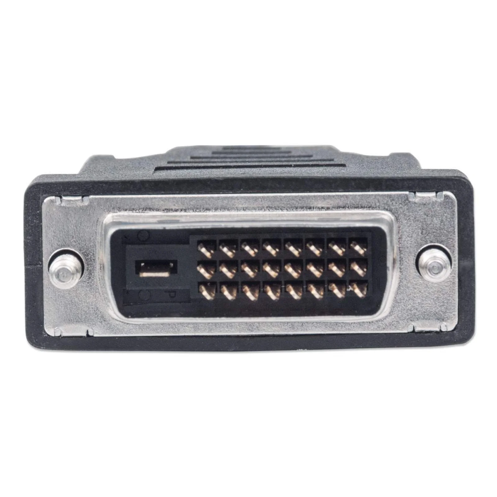 Manhattan Câble HDMI vers DVI-D 24+1, Dual Link, 1,8 m, mâle à mâle, compatible DVI-D, noir, garantie à vie, équivalent à HDMIDVIMM6