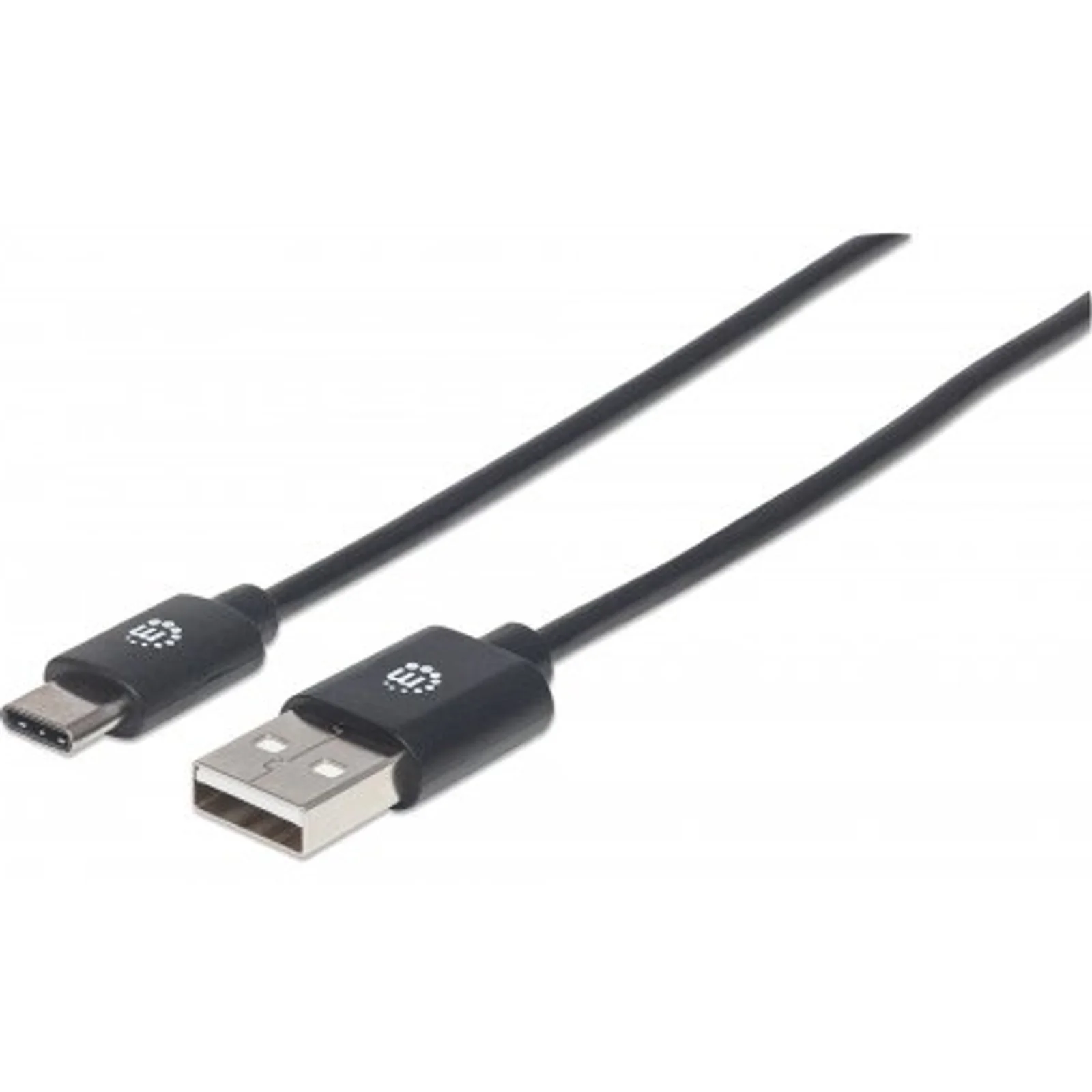Câble USB-C vers USB-A, 50 cm, mâle à mâle, 480 Mbit/s (USB 2.0), noir, garantie à vie, équivalent à USB2AC50CM