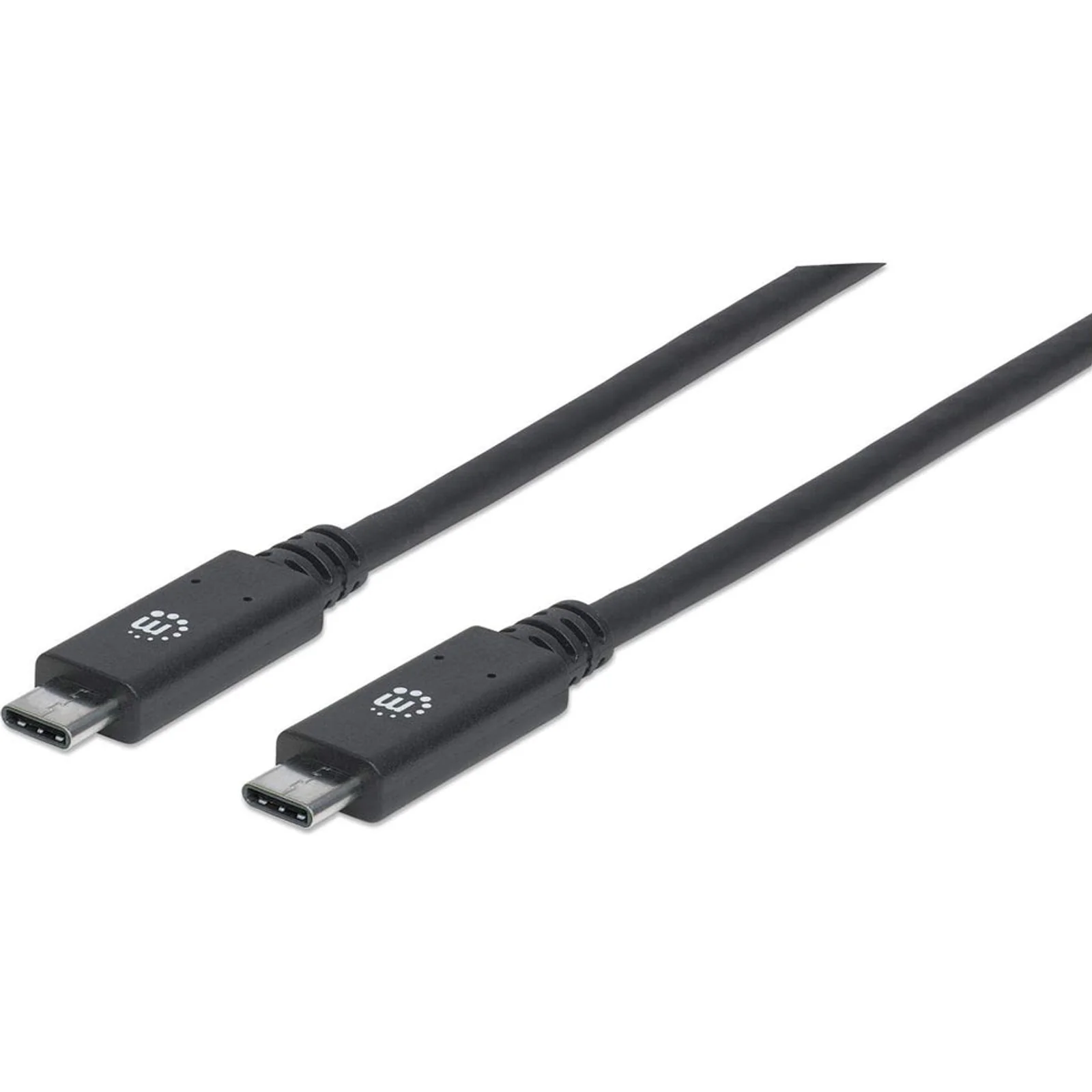 Câble USB-C vers USB-C, 1 m, mâle à mâle, 10 Gbit/s (USB 3.2 Gen 2 / USB 3.1), 5 A (charge ultra-rapide), noir, garantie à vie, équivalent à USB31C5C1M