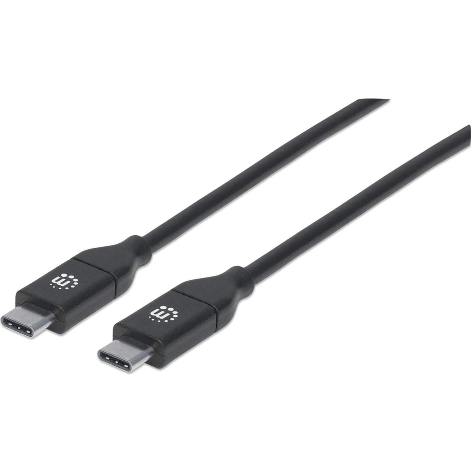 Câble USB-C vers USB-C, 2 m, mâle à mâle, 480 Mbit/s (USB 2.0), 5 A (charge ultra-rapide), noir, garantie à vie, équivalent à USB2C5C2M