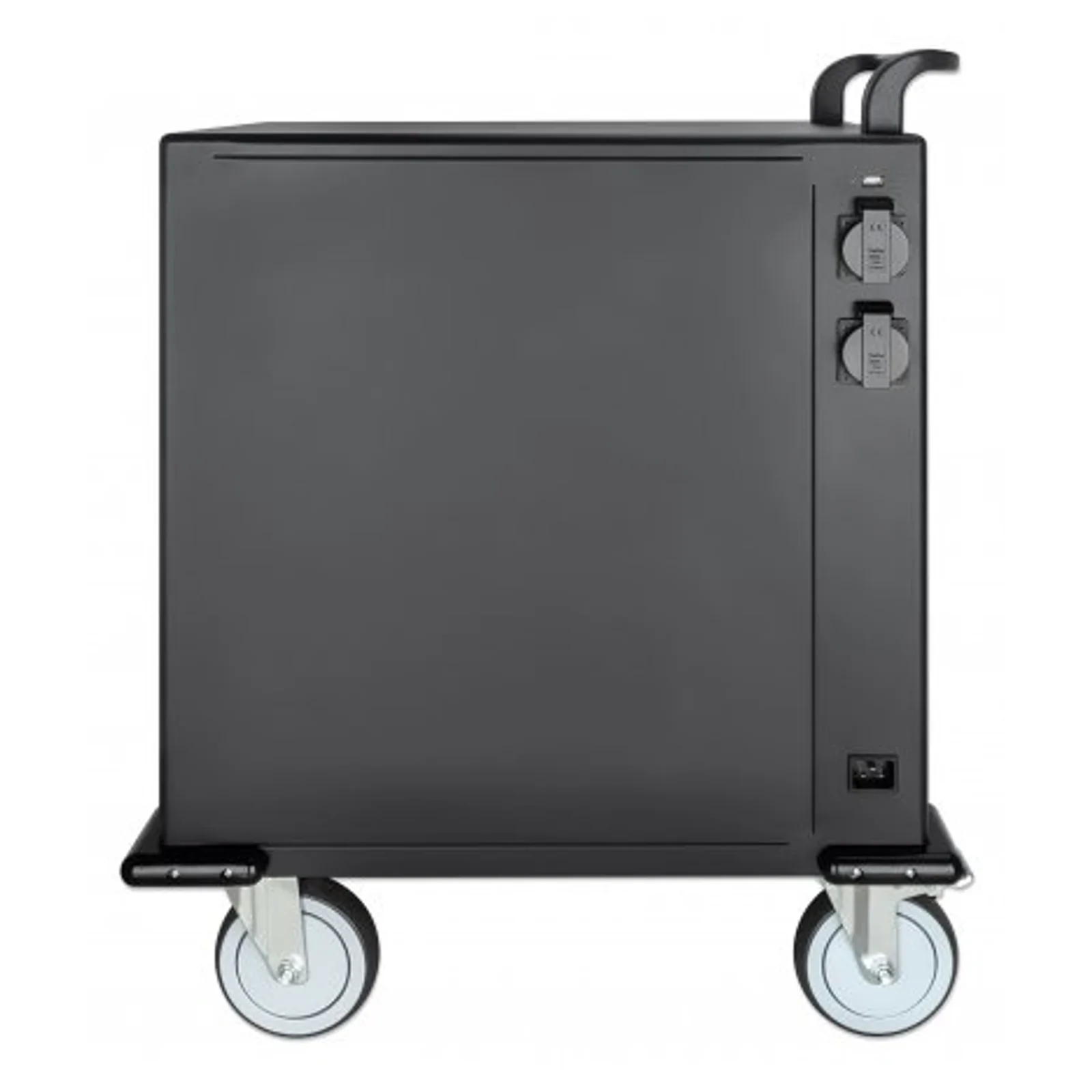 Manhattan Chariot de charge USB-C (armoire) 32 appareils (iPad jusqu’à 13", MacBook Air jusqu’à 13", Chromebook jusqu’à 14"), pour tablettes et smartphones, compartiments 330×22×235 mm, câbles non inclus (câble USB-C 354868 suggéré), verrouillable