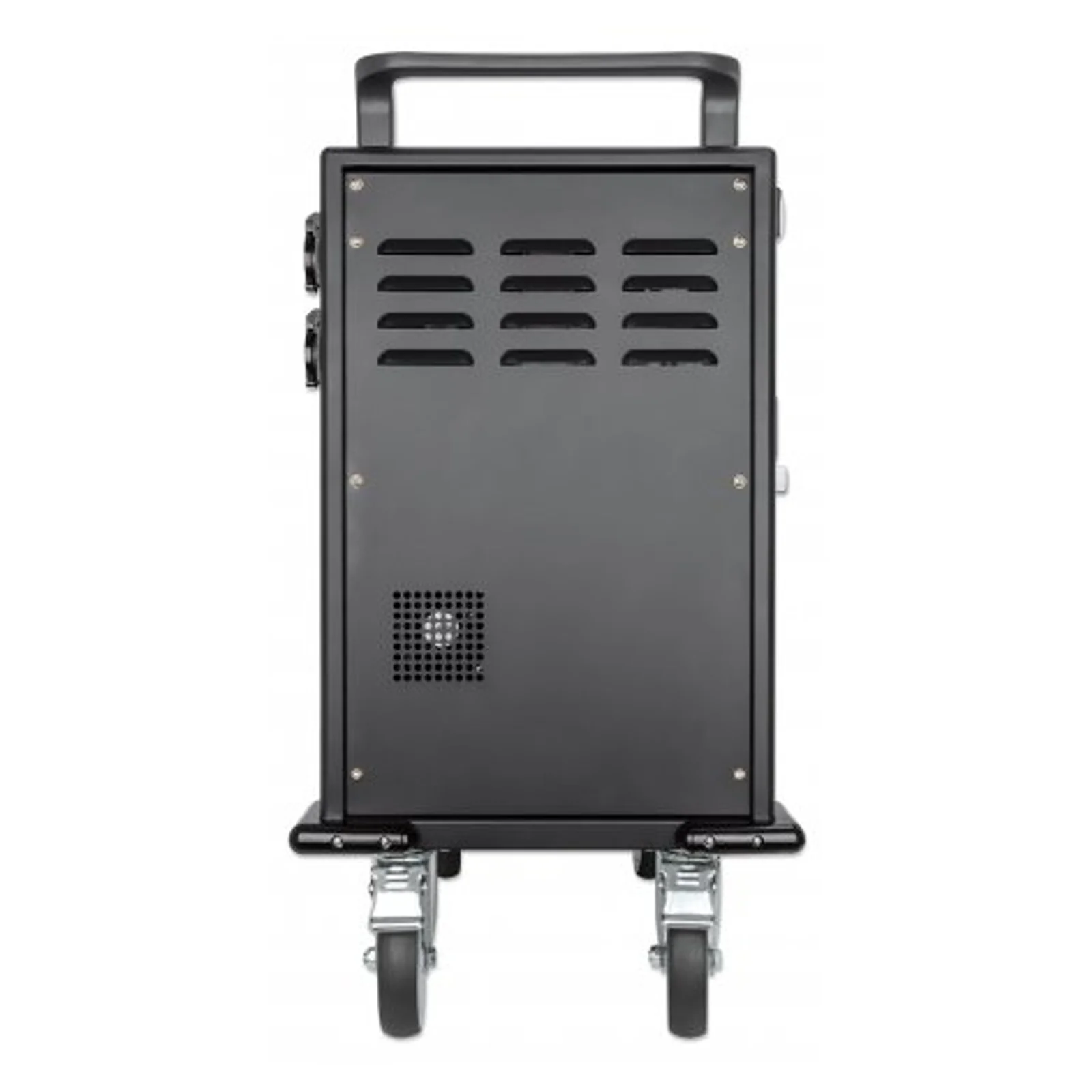 Manhattan Chariot de charge USB-C (armoire) 32 appareils (iPad jusqu’à 13", MacBook Air jusqu’à 13", Chromebook jusqu’à 14"), pour tablettes et smartphones, compartiments 330×22×235 mm, câbles non inclus (câble USB-C 354868 suggéré), verrouillable