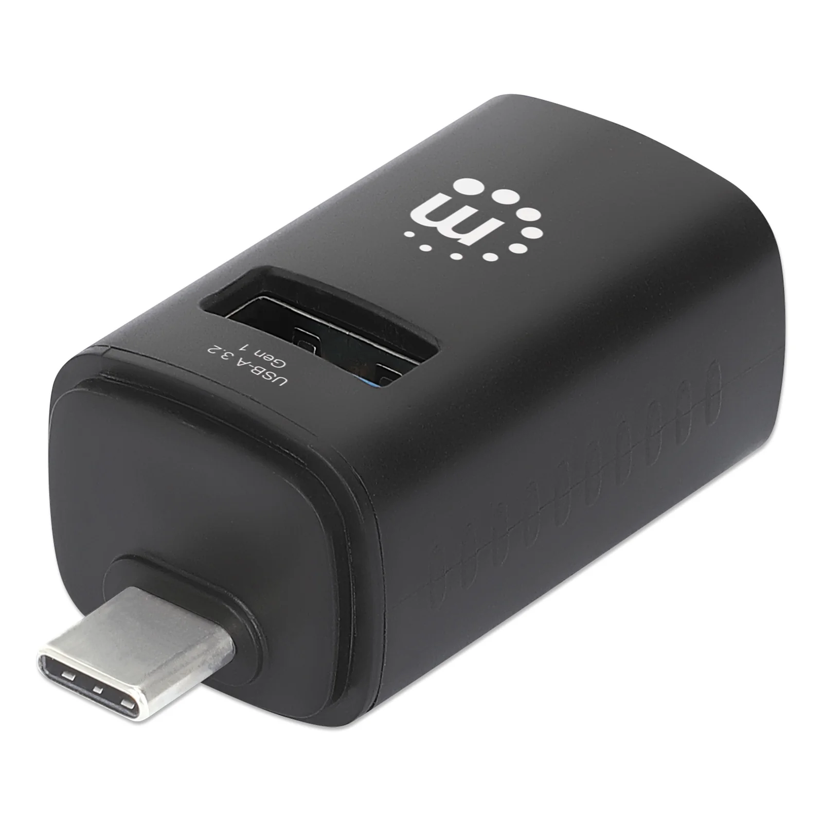 Hub USB-C 3 ports ultra compact, 3x USB-A (1x 5 Gbit/s USB 3.0 + 2x 480 Mbit/s USB 2.0), Alimenté par USB (aucune alimentation externe requise)