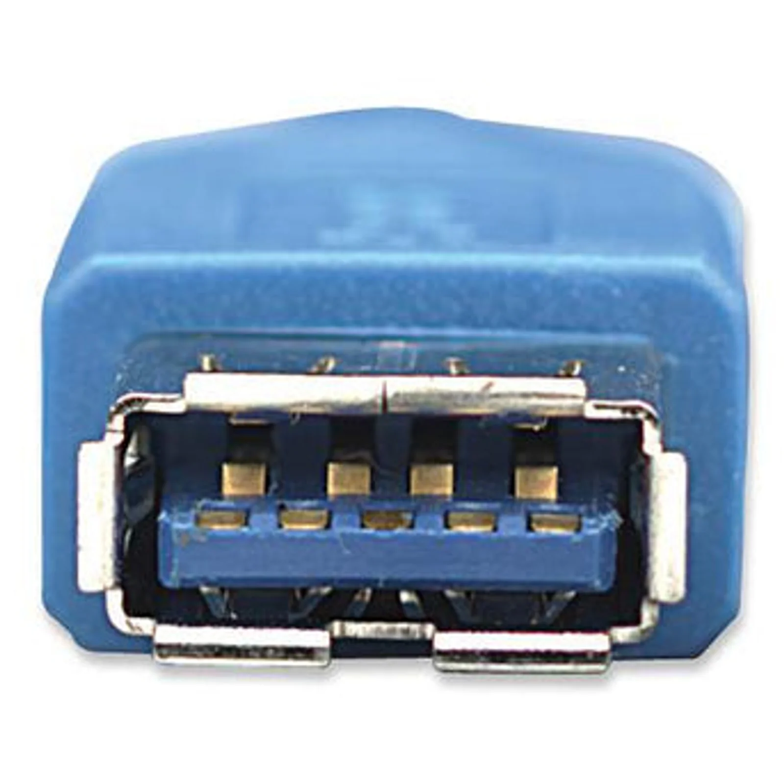 Manhattan Rallonge USB-A vers USB-A, 2 m, mâle vers femelle, 5 Gbit/s (USB 3.2 Gen1 / USB 3.0), bleu, garantie à vie, équivalent à USB3SEXT2MBK (sauf la couleur)