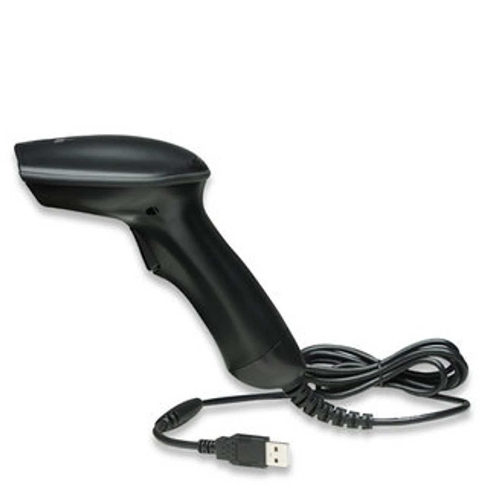 Manhattan Scanner de codes-barres CCD portable longue portée, USB, profondeur de lecture 500 mm, câble 1,5 m, lumière ambiante max. 30 000 lux, noir, garantie 3 ans