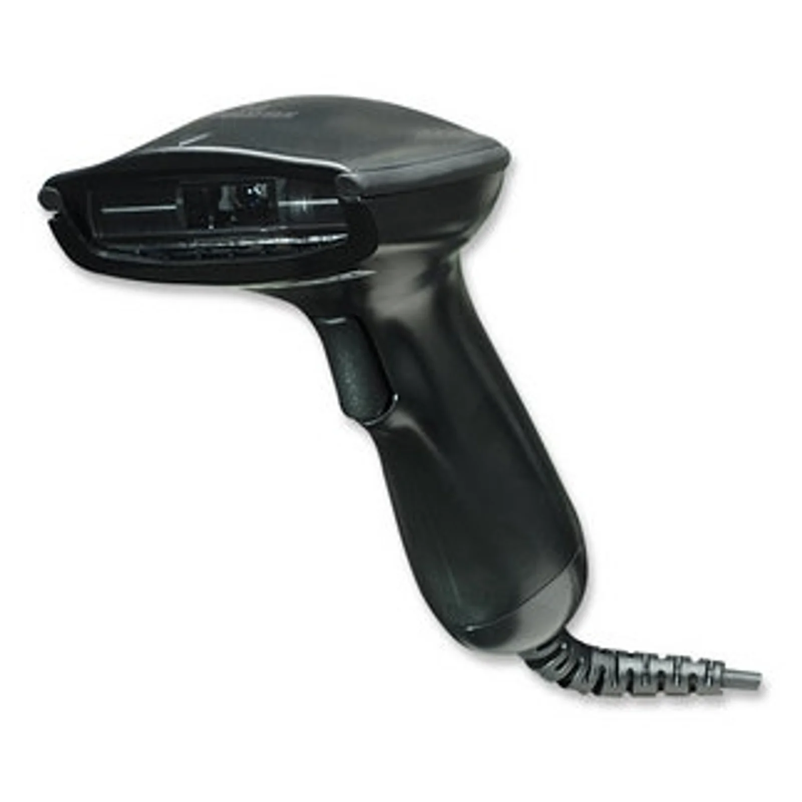 Manhattan Scanner de codes-barres CCD portable longue portée, USB, profondeur de lecture 500 mm, câble 1,5 m, lumière ambiante max. 30 000 lux, noir, garantie 3 ans