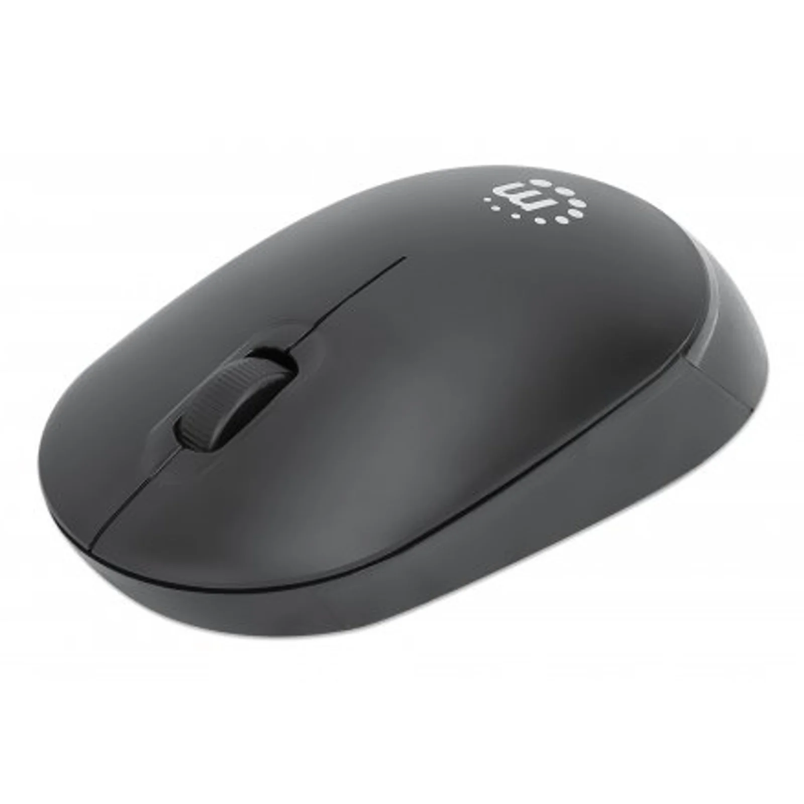 Souris sans fil Performance III, noire, 1000 dpi, 2,4 GHz (jusqu’à 10 m), USB, optique, ambidextre, 3 boutons avec molette, nano récepteur USB, pile AA non incluse, garantie 3 ans