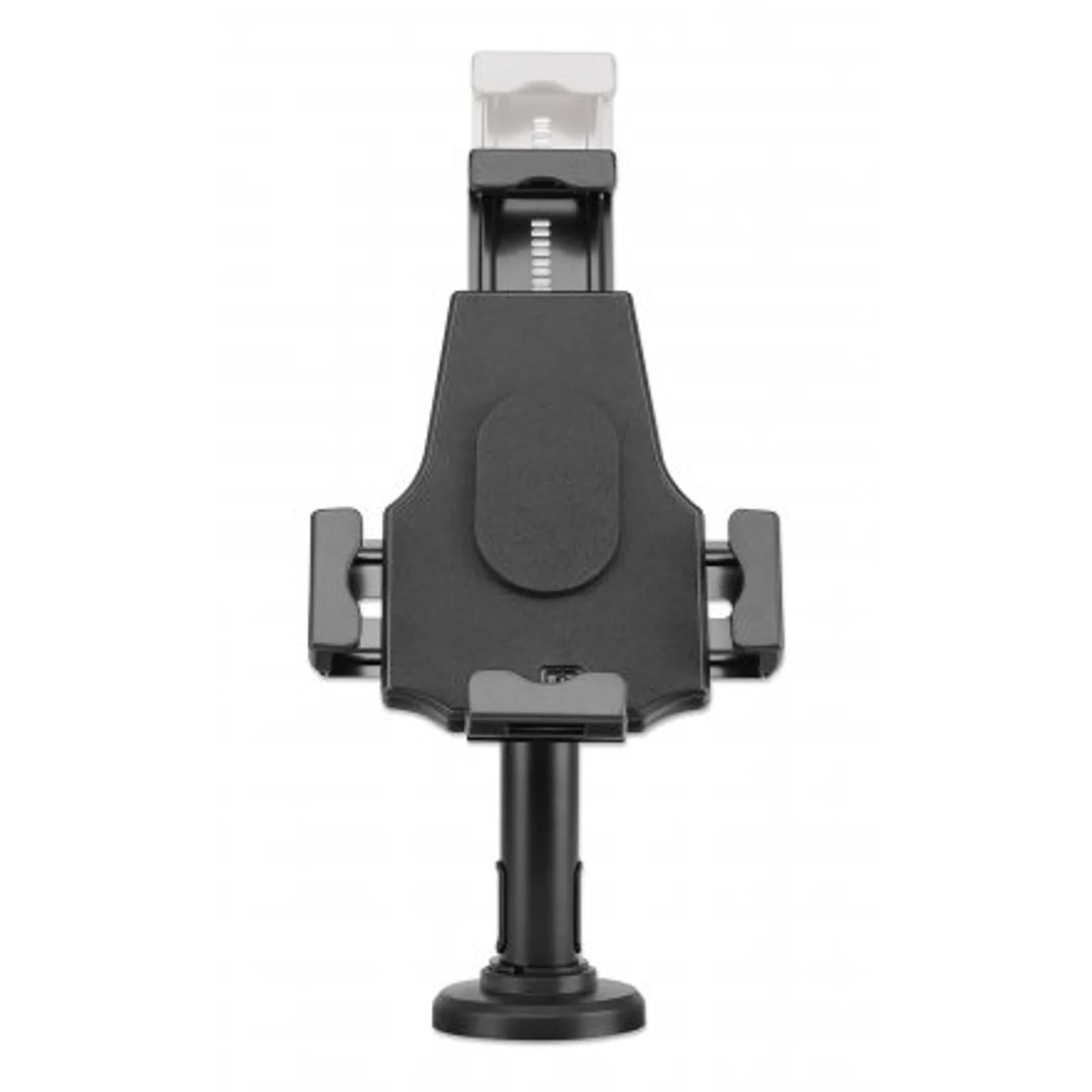 Manhattan Support de bureau pour iPad et tablettes, verrouillable, montage mural possible, antivol, pour tablettes 7,9" à 10,5", rotation 360°, inclinaison ±70°, pivot 330°, noir