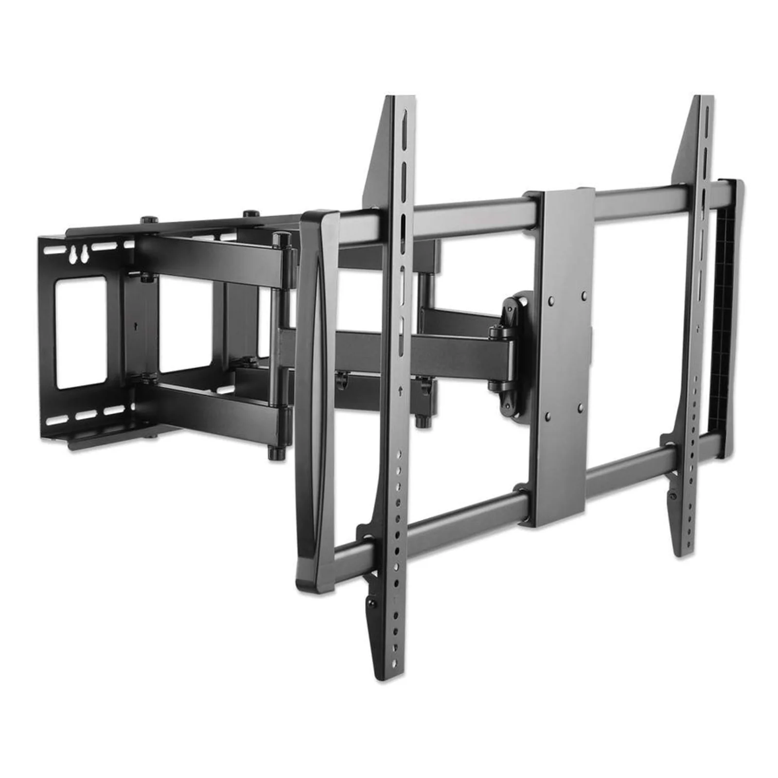 Manhattan Support mural pour TV/moniteurs (Bras articulé), écrans 37" à 100", Compatibilité VESA : de 200x200 à 900x600 mm (vérifiez les dimensions des quatre trous de fixation à l’arrière), charge max. 80 kg, noir