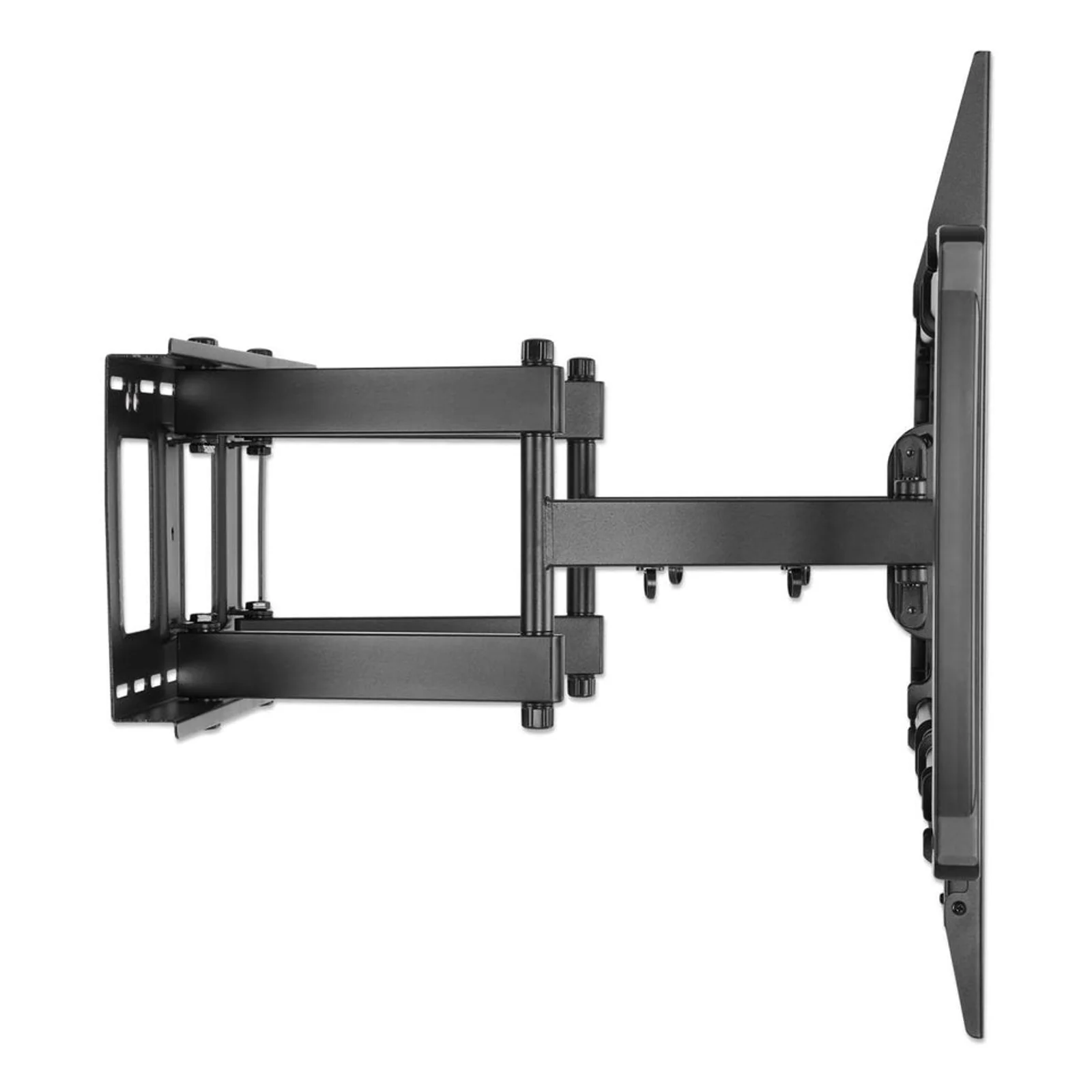 Manhattan Support mural pour TV/moniteurs (Bras articulé), écrans 37" à 100", Compatibilité VESA : de 200x200 à 900x600 mm (vérifiez les dimensions des quatre trous de fixation à l’arrière), charge max. 80 kg, noir