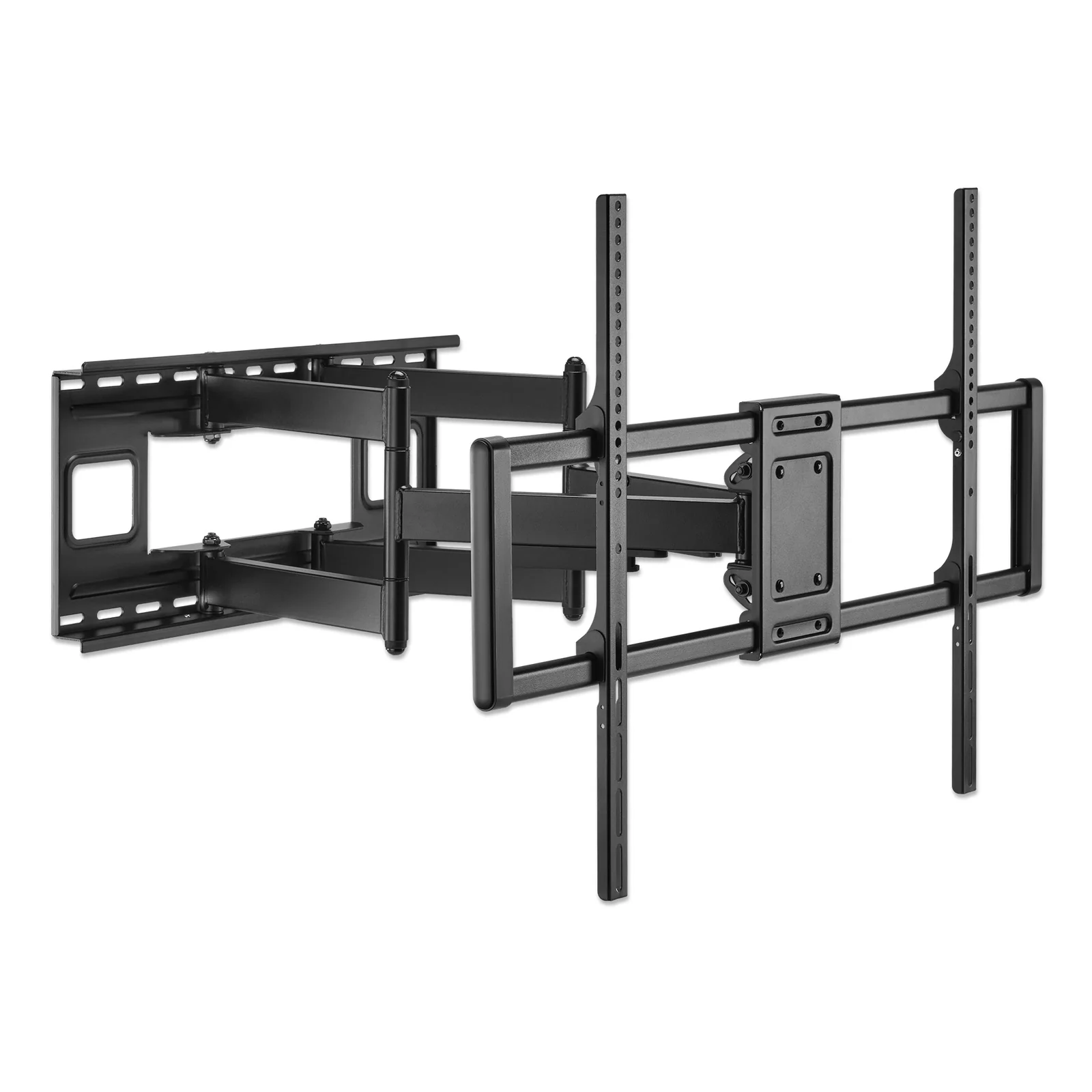 Manhattan Support mural pour TV/moniteurs (Bras articulé), écrans 37" à 120", Compatibilité VESA : de 200x200 à 900x600 mm (vérifiez les dimensions des quatre trous de fixation à l’arrière), charge max. 120 kg, noir