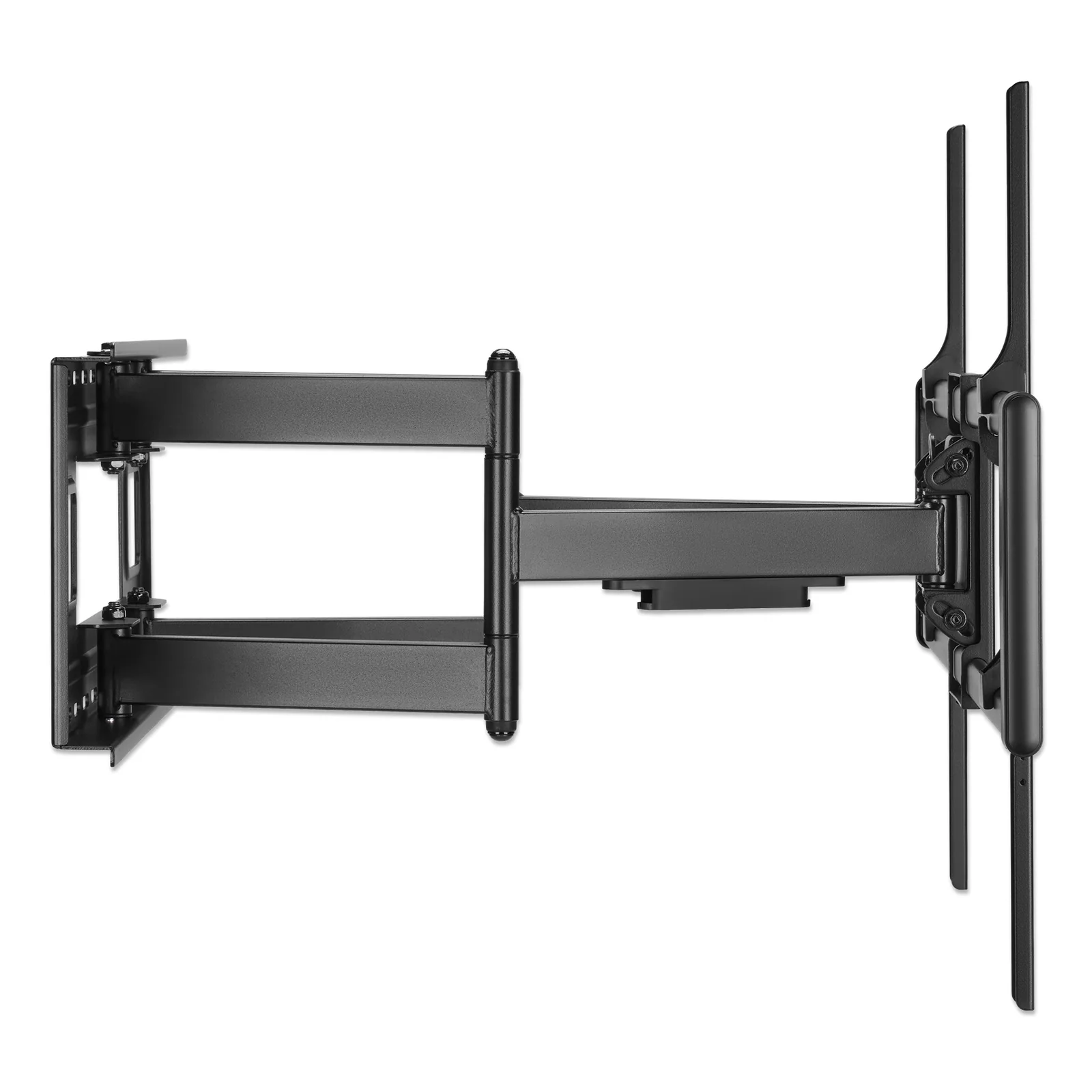 Manhattan Support mural pour TV/moniteurs (Bras articulé), écrans 37" à 120", Compatibilité VESA : de 200x200 à 900x600 mm (vérifiez les dimensions des quatre trous de fixation à l’arrière), charge max. 120 kg, noir