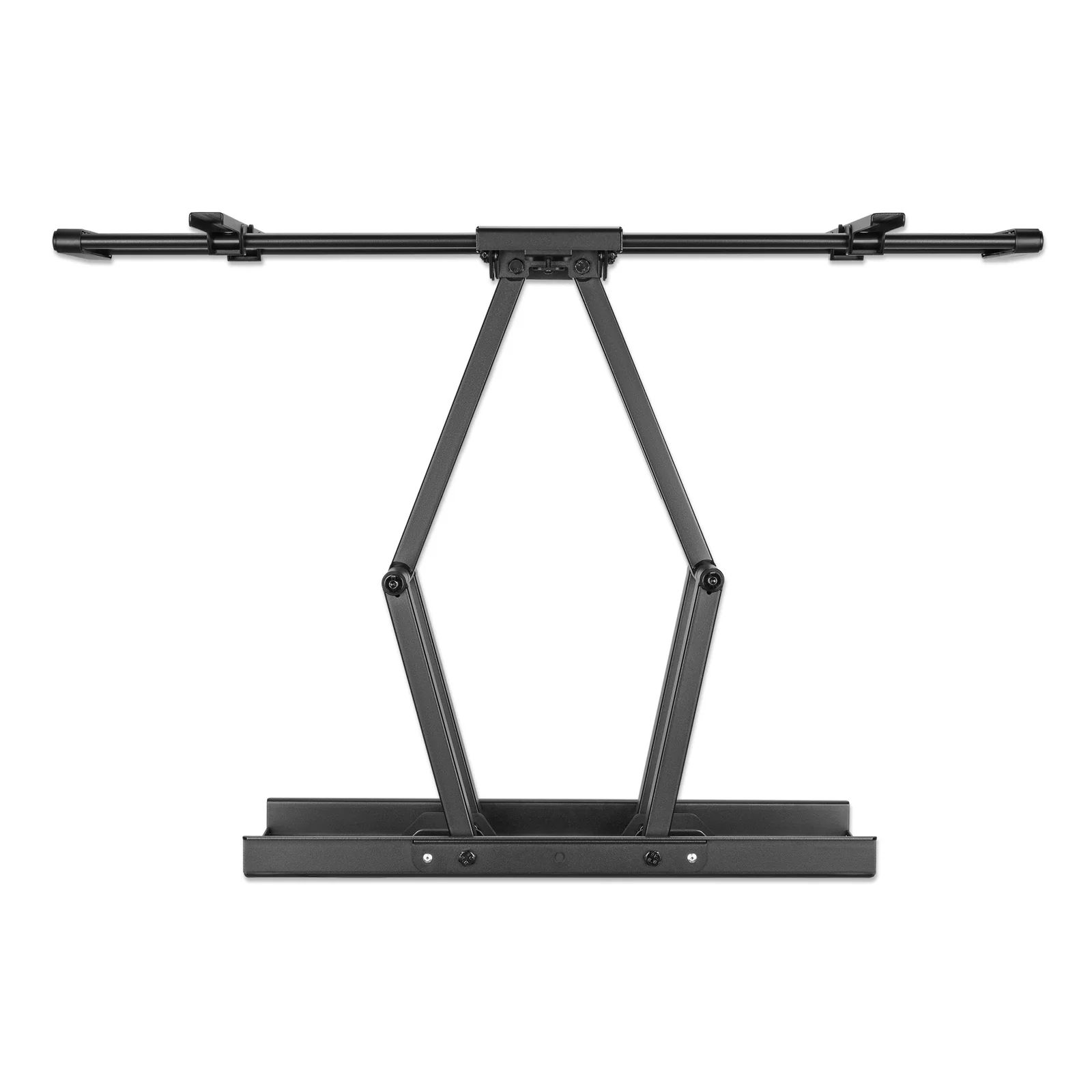 Manhattan Support mural pour TV/moniteurs (Bras articulé), écrans 37" à 120", Compatibilité VESA : de 200x200 à 900x600 mm (vérifiez les dimensions des quatre trous de fixation à l’arrière), charge max. 120 kg, noir