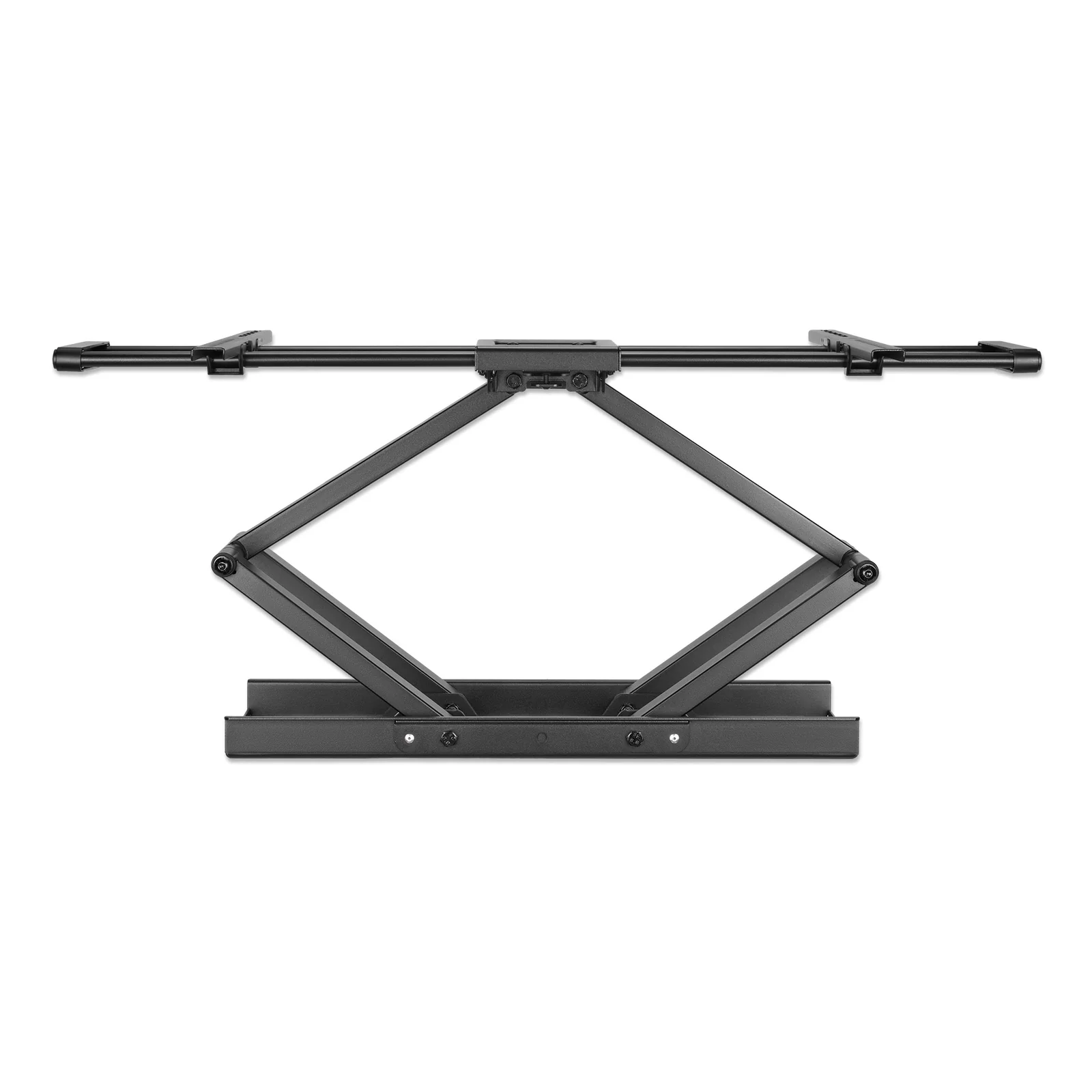 Manhattan Support mural pour TV/moniteurs (Bras articulé), écrans 37" à 120", Compatibilité VESA : de 200x200 à 900x600 mm (vérifiez les dimensions des quatre trous de fixation à l’arrière), charge max. 120 kg, noir