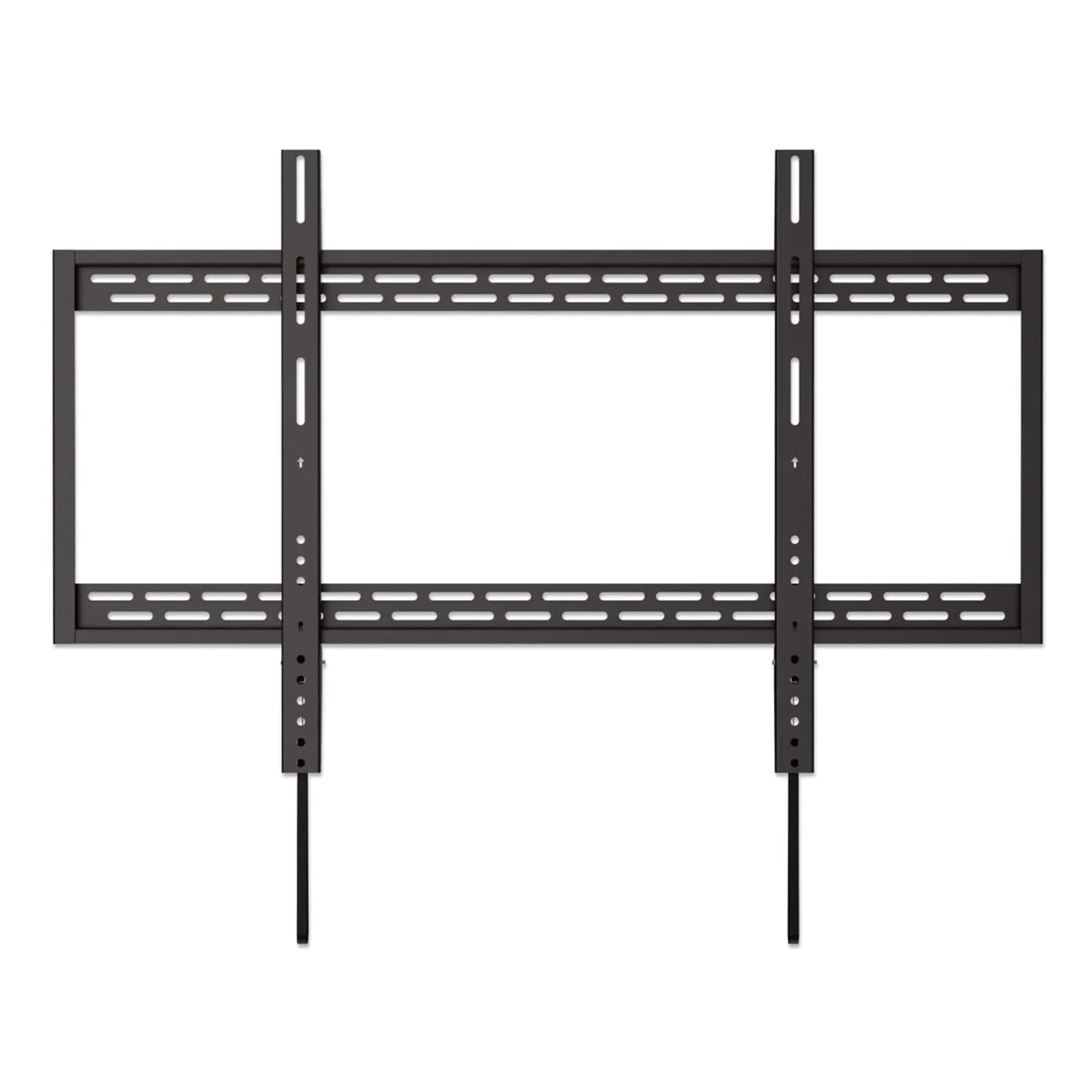 Manhattan Support mural pour TV/moniteurs (fixe), écrans 60" à 100", Compatibilité VESA : de 200x200 à 900x600 mm (vérifiez les dimensions des quatre trous de fixation à l’arrière), charge max. 50 kg, noir