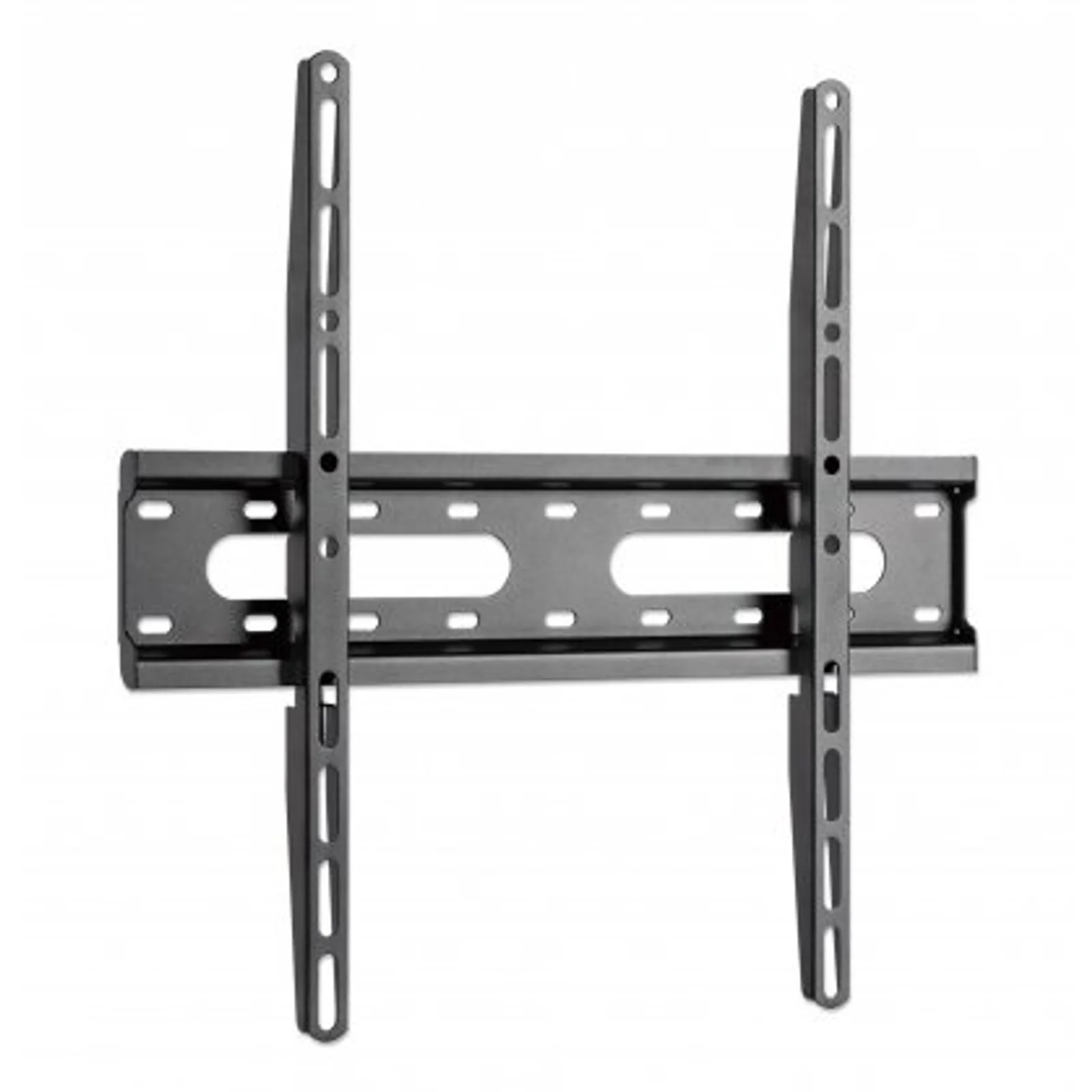 Manhattan Support mural pour TV/moniteurs (fixe, profil bas), écrans 32" à 55", Compatibilité VESA : de 75x75 à 400x400 mm (vérifiez les dimensions des quatre trous de fixation à l’arrière), charge max. 45 kg, noir