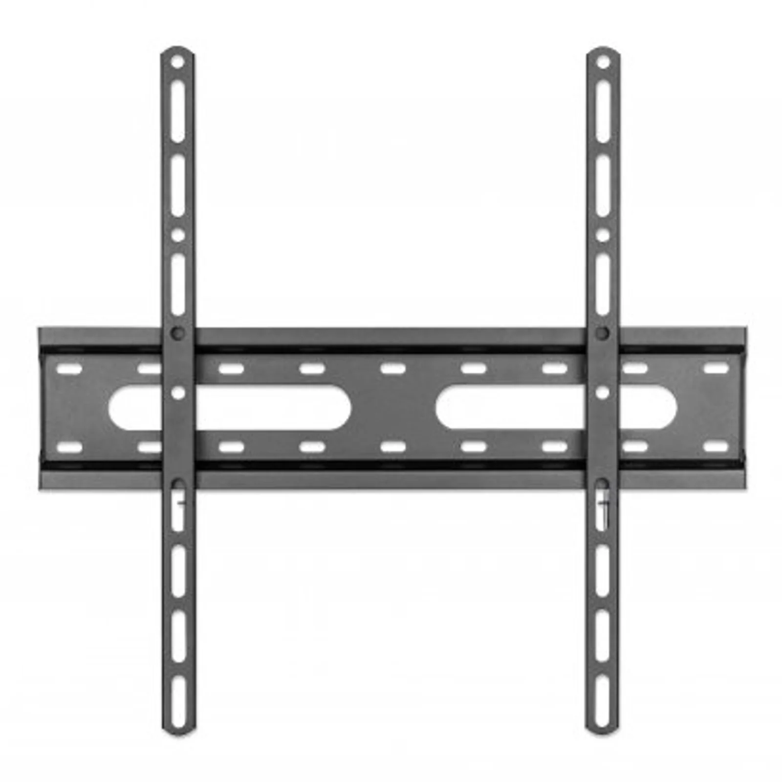Manhattan Support mural pour TV/moniteurs (fixe, profil bas), écrans 32" à 55", Compatibilité VESA : de 75x75 à 400x400 mm (vérifiez les dimensions des quatre trous de fixation à l’arrière), charge max. 45 kg, noir