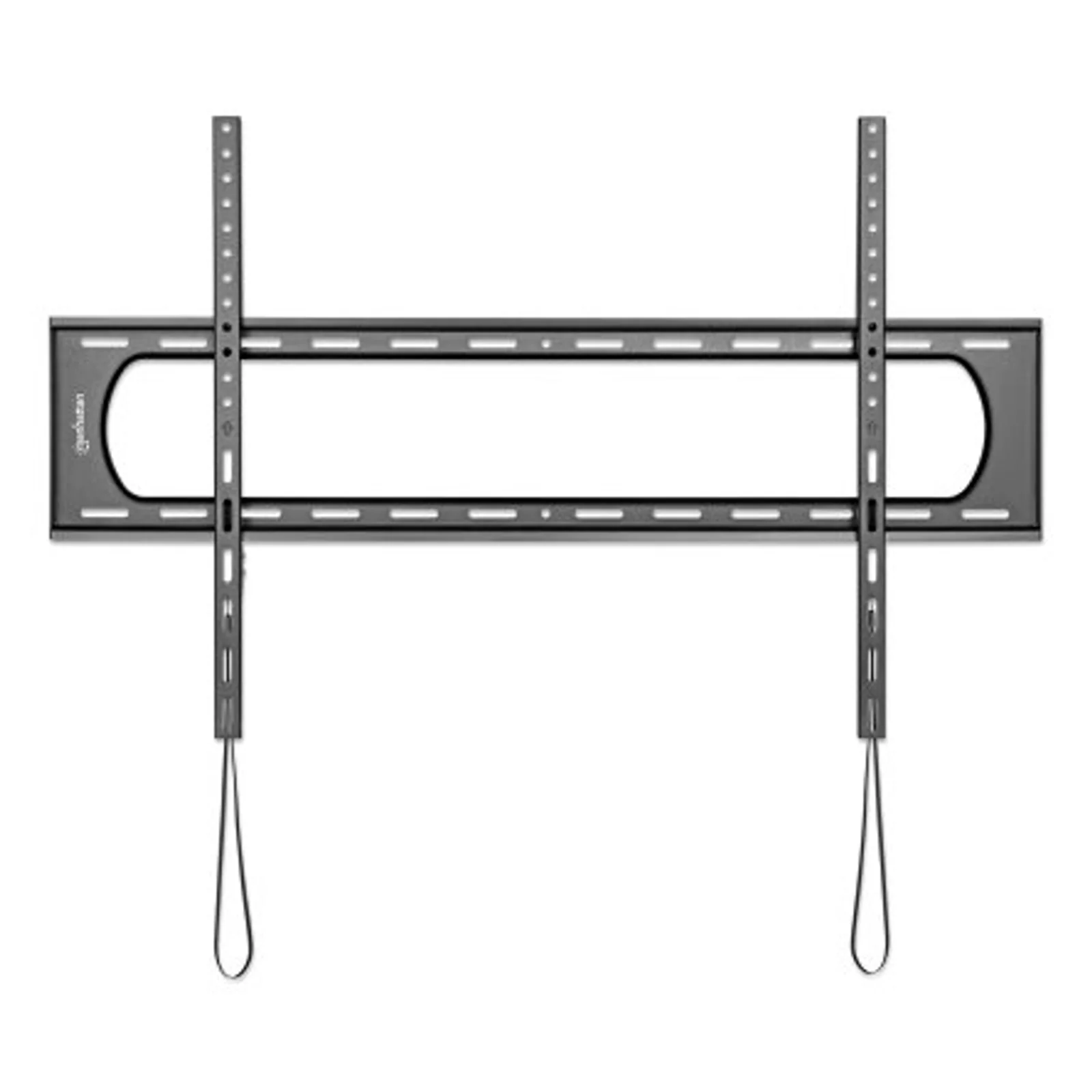 Manhattan Support mural pour TV/moniteurs (fixe, profil bas), écrans 60" à 120", Compatibilité VESA : de 50x50 à 900x600 mm (vérifiez les dimensions des quatre trous de fixation à l’arrière), charge max. 120 kg, noir
