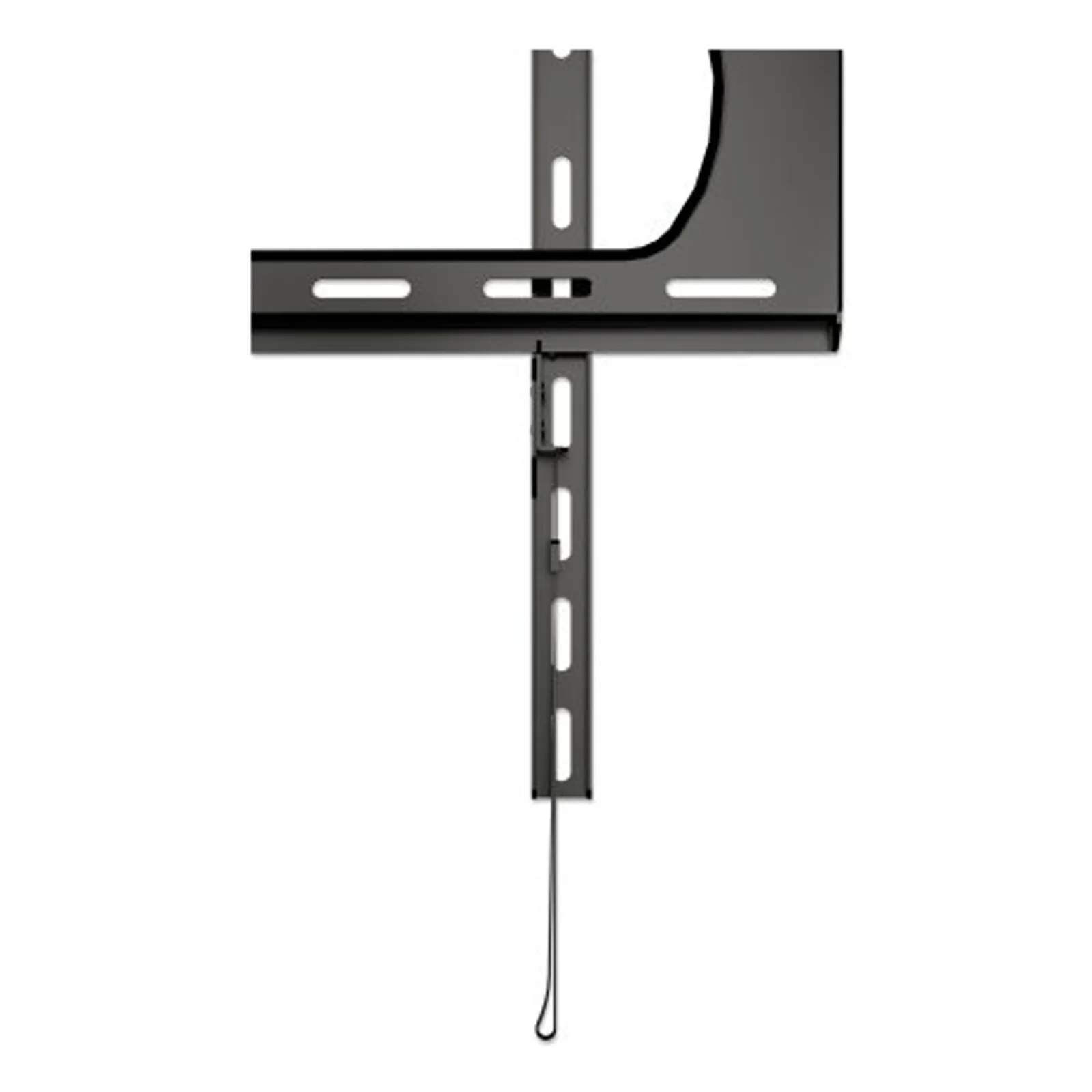 Manhattan Support mural pour TV/moniteurs (fixe, profil bas), écrans 60" à 120", Compatibilité VESA : de 50x50 à 900x600 mm (vérifiez les dimensions des quatre trous de fixation à l’arrière), charge max. 120 kg, noir