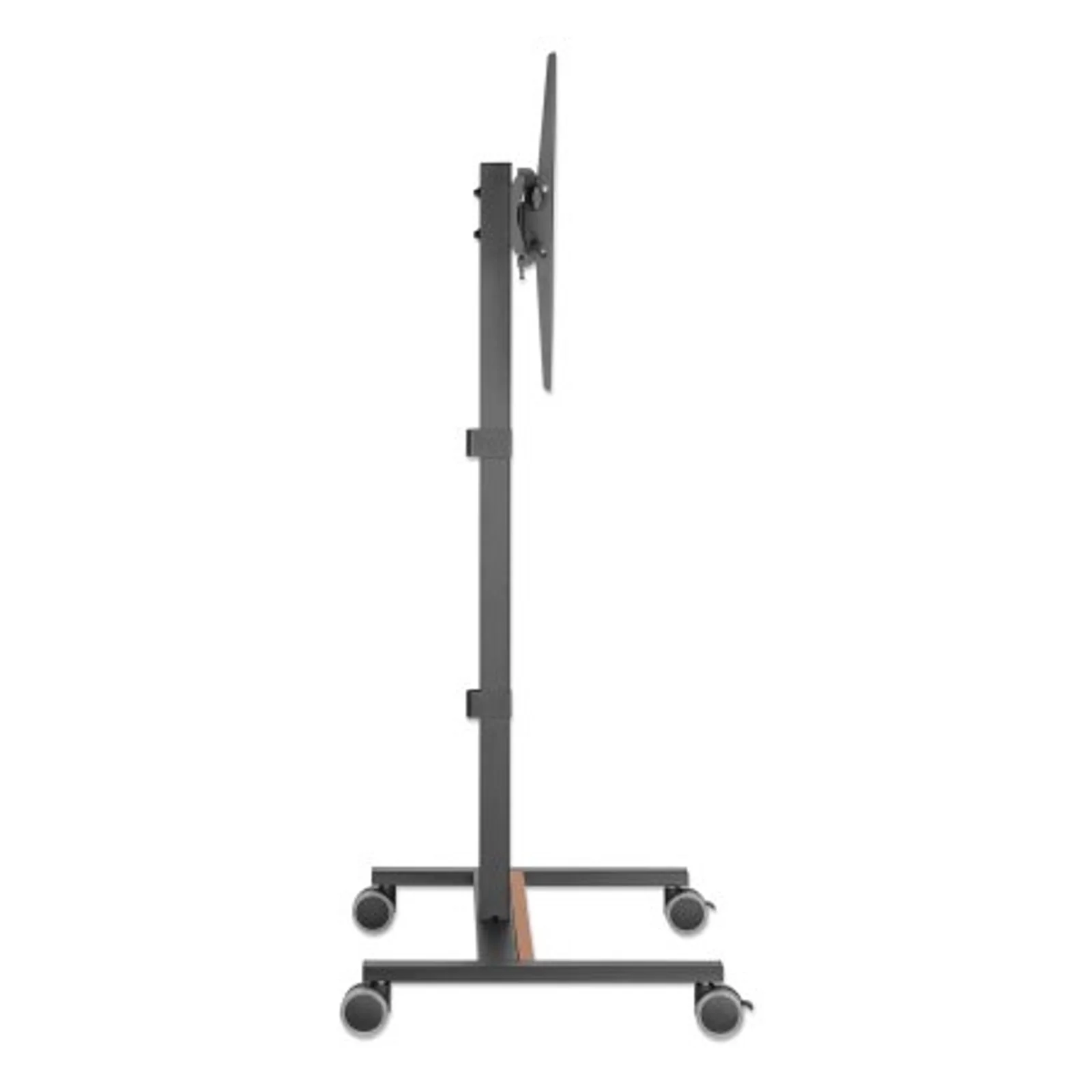 Manhattan Support sur roulettes pour TV/moniteurs, écrans 34" à 55", Compatibilité VESA : de 200x200 à 400x400 mm (vérifiez les dimensions des quatre trous de fixation à l’arrière), charge max. 35 kg, hauteur réglable sur 4 niveaux