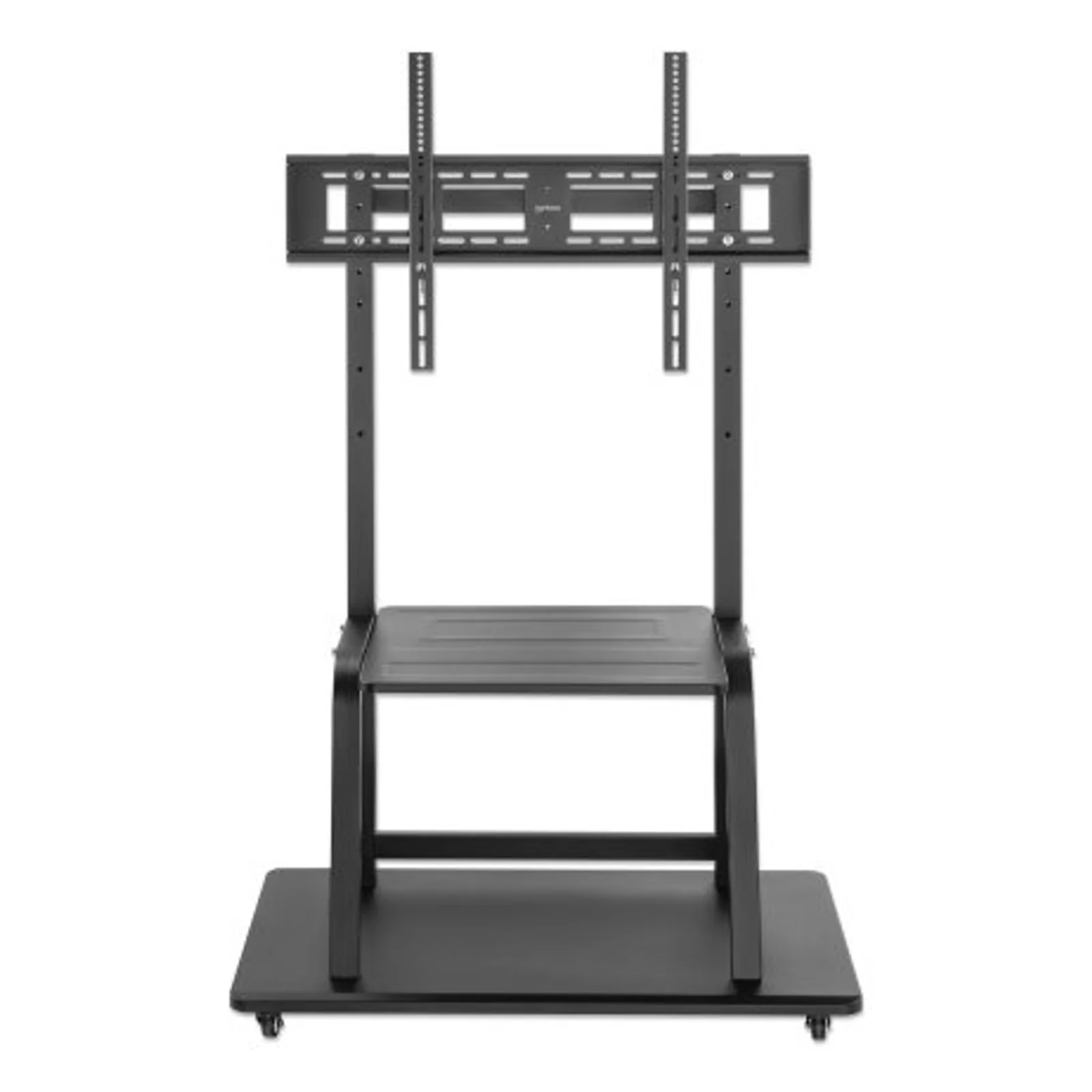 Manhattan Support sur roulettes pour TV/moniteurs, écrans 37" à 100", Compatibilité VESA : de 200x200 à 800x600 mm (vérifiez les dimensions des quatre trous de fixation à l’arrière), charge max. 150 kg, hauteur réglable sur 4 niveaux