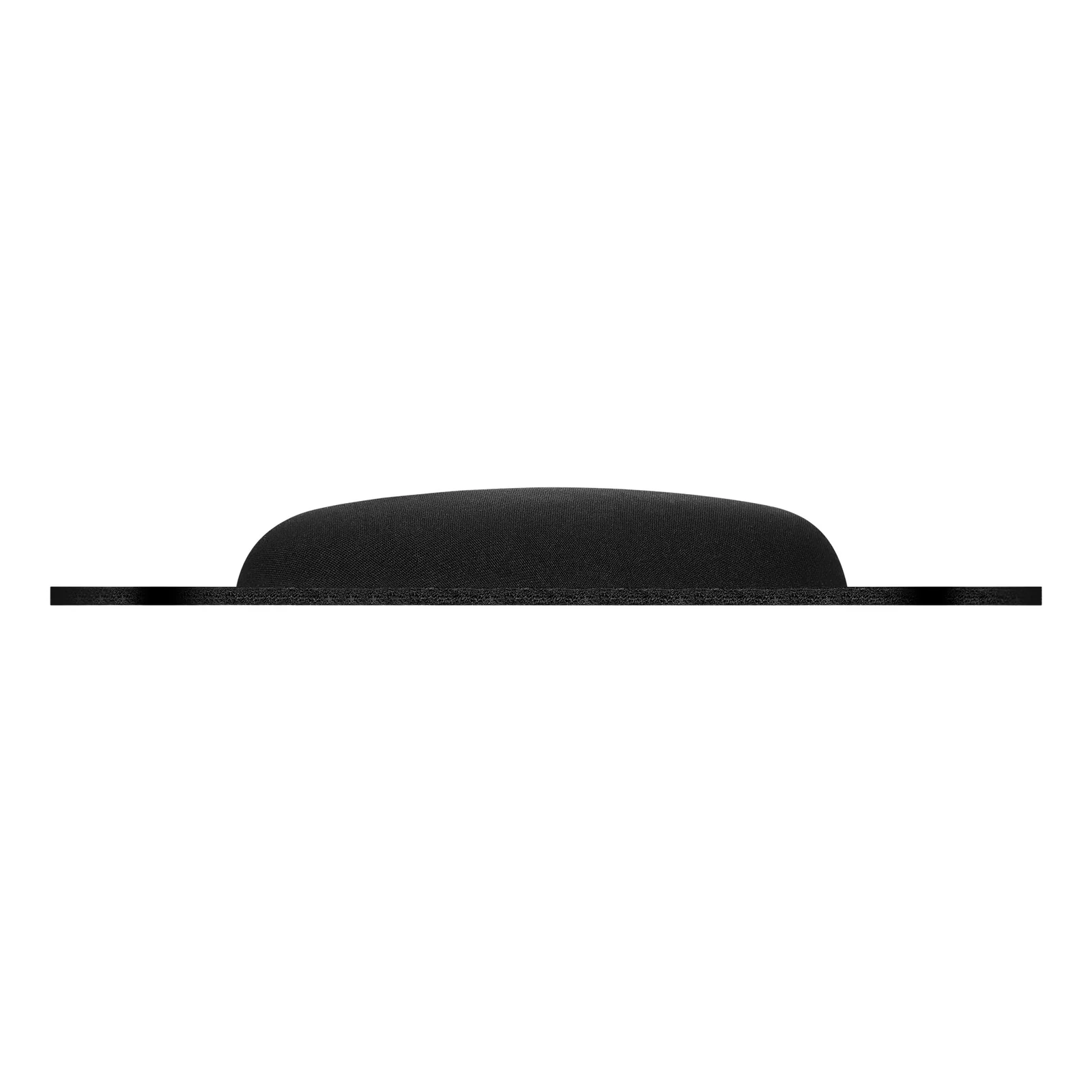 Manhattan Tapis de souris avec repose-poignet en gel, noir, 241 × 203 × 40 mm, base antidérapante, garantie à vie