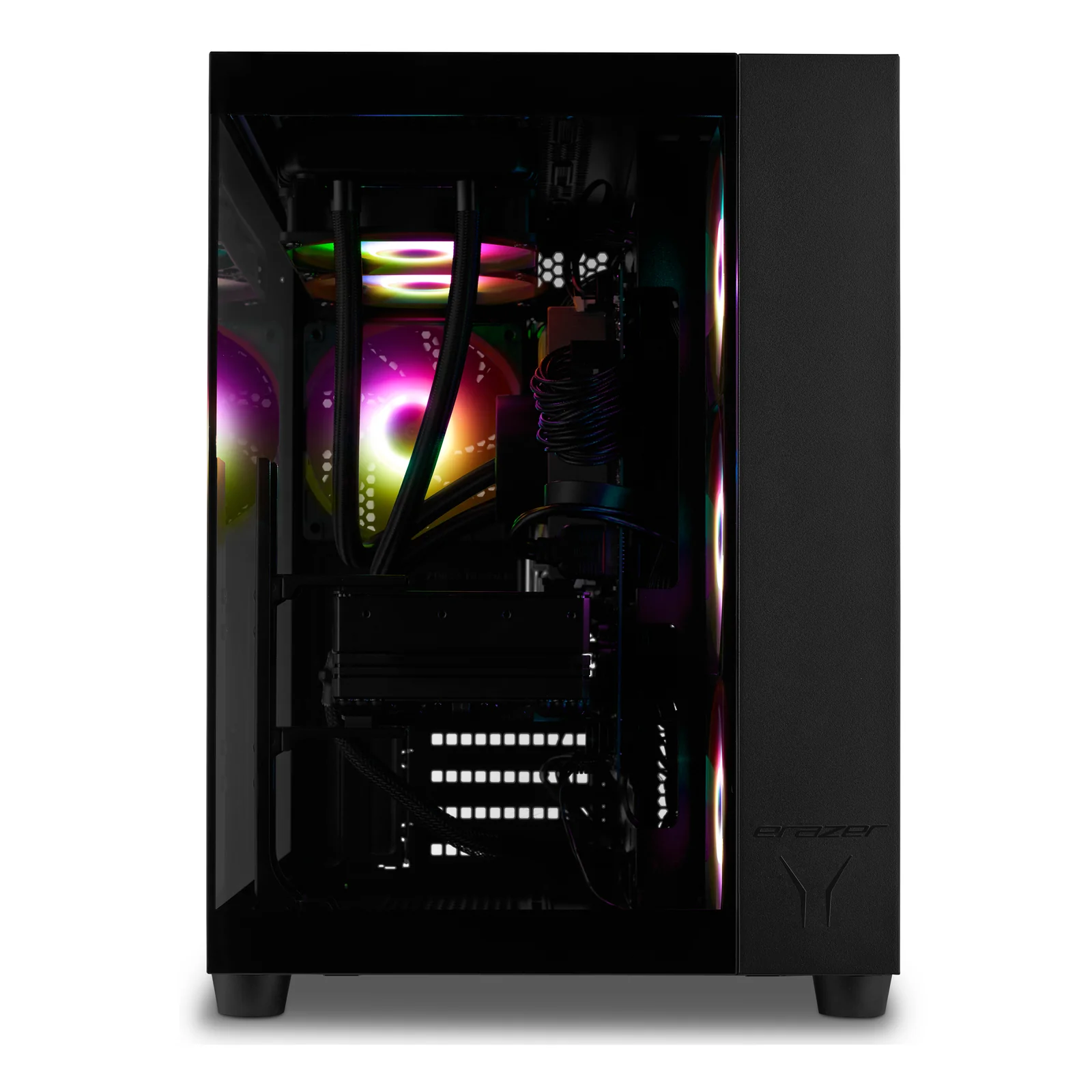 ERAZER Tank X10e MD340064 Intel® Core™ i7 i7-14700 32 Go DDR5-SDRAM 2 To SSD NVIDIA GeForce RTX 5070 Ti Windows 11 Home Bureau PC Noir