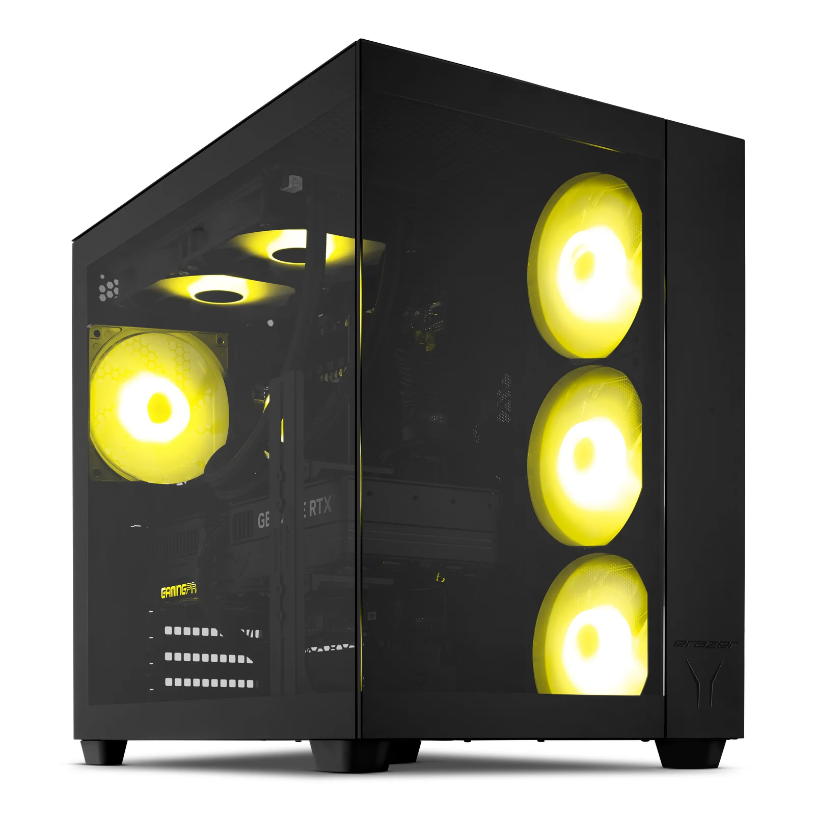 ERAZER Tank X10e MD340064 Intel® Core™ i7 i7-14700 32 Go DDR5-SDRAM 2 To SSD NVIDIA GeForce RTX 5070 Ti Windows 11 Home Bureau PC Noir