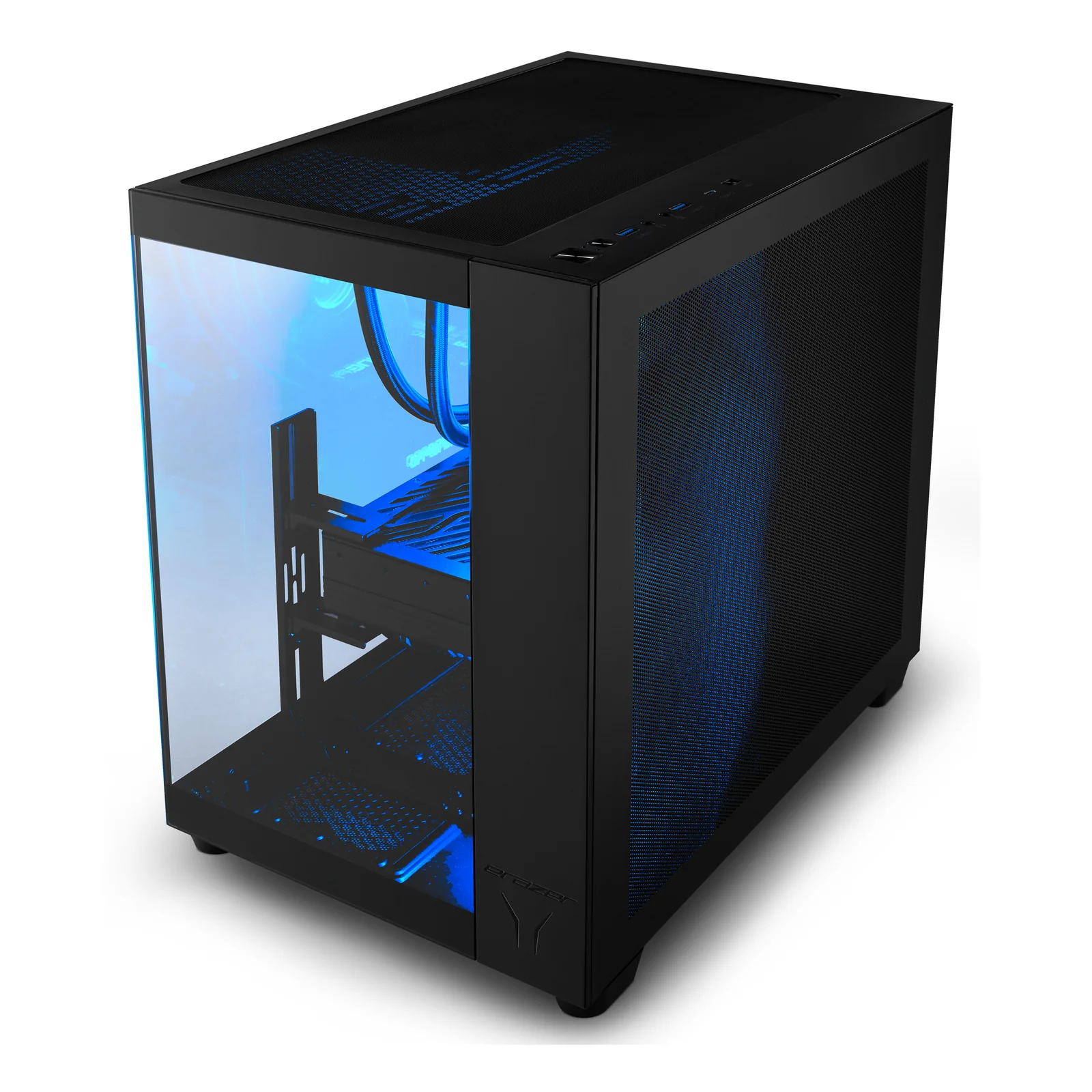 ERAZER Tank X10e MD340064 Intel® Core™ i7 i7-14700 32 Go DDR5-SDRAM 2 To SSD NVIDIA GeForce RTX 5070 Ti Windows 11 Home Bureau PC Noir