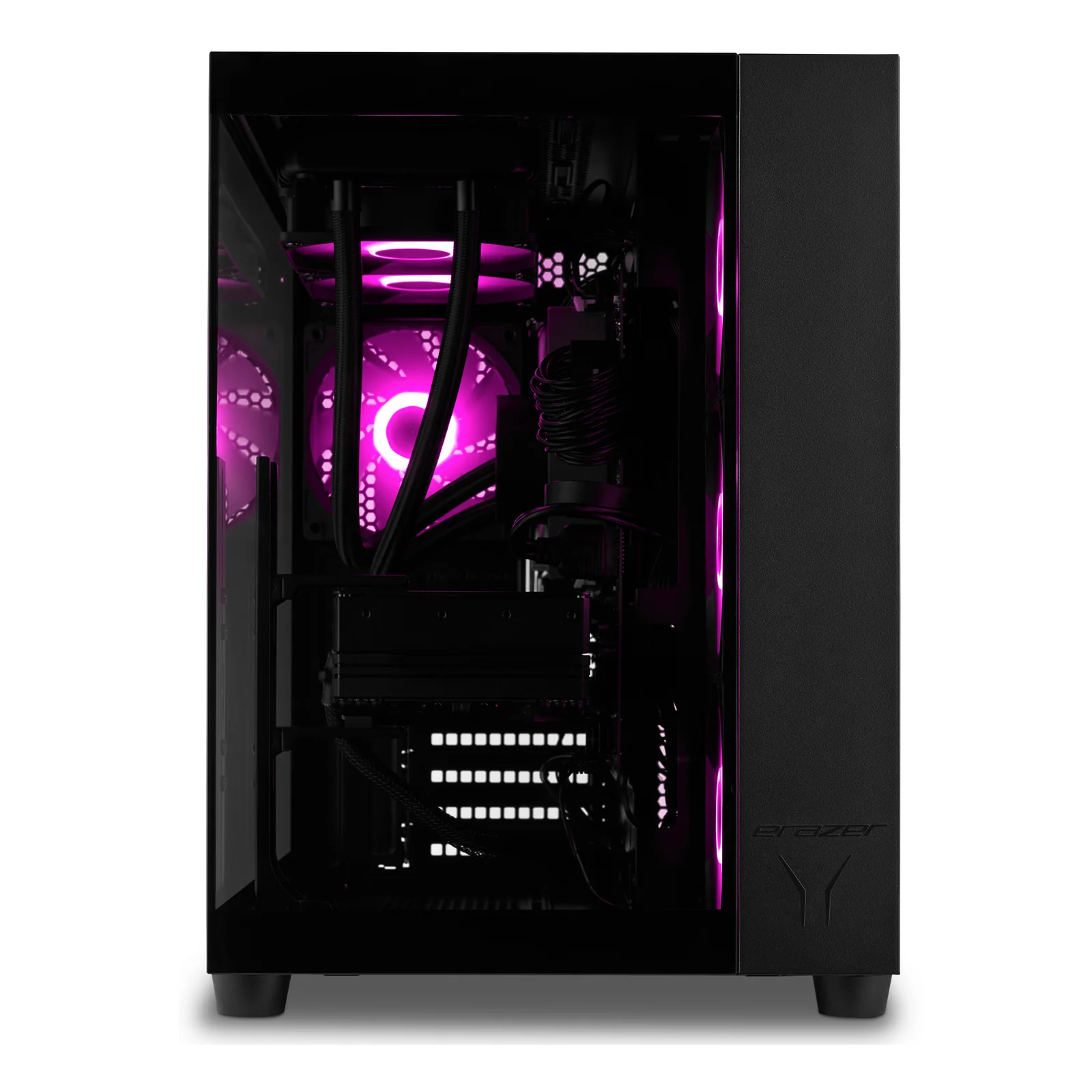 ERAZER Tank X10e MD340064 Intel® Core™ i7 i7-14700 32 Go DDR5-SDRAM 2 To SSD NVIDIA GeForce RTX 5070 Ti Windows 11 Home Bureau PC Noir
