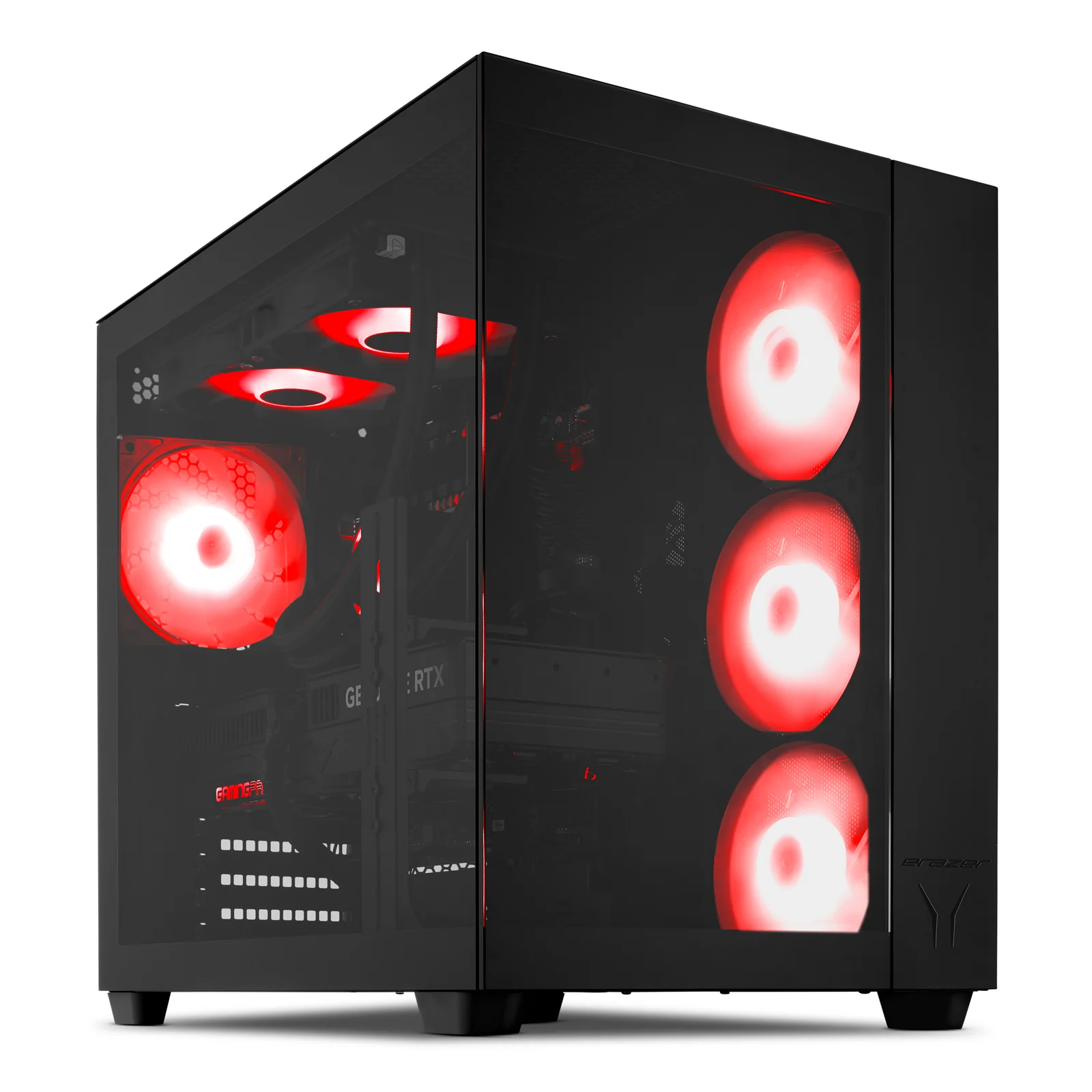 ERAZER Tank X10e MD340064 Intel® Core™ i7 i7-14700 32 Go DDR5-SDRAM 2 To SSD NVIDIA GeForce RTX 5070 Ti Windows 11 Home Bureau PC Noir