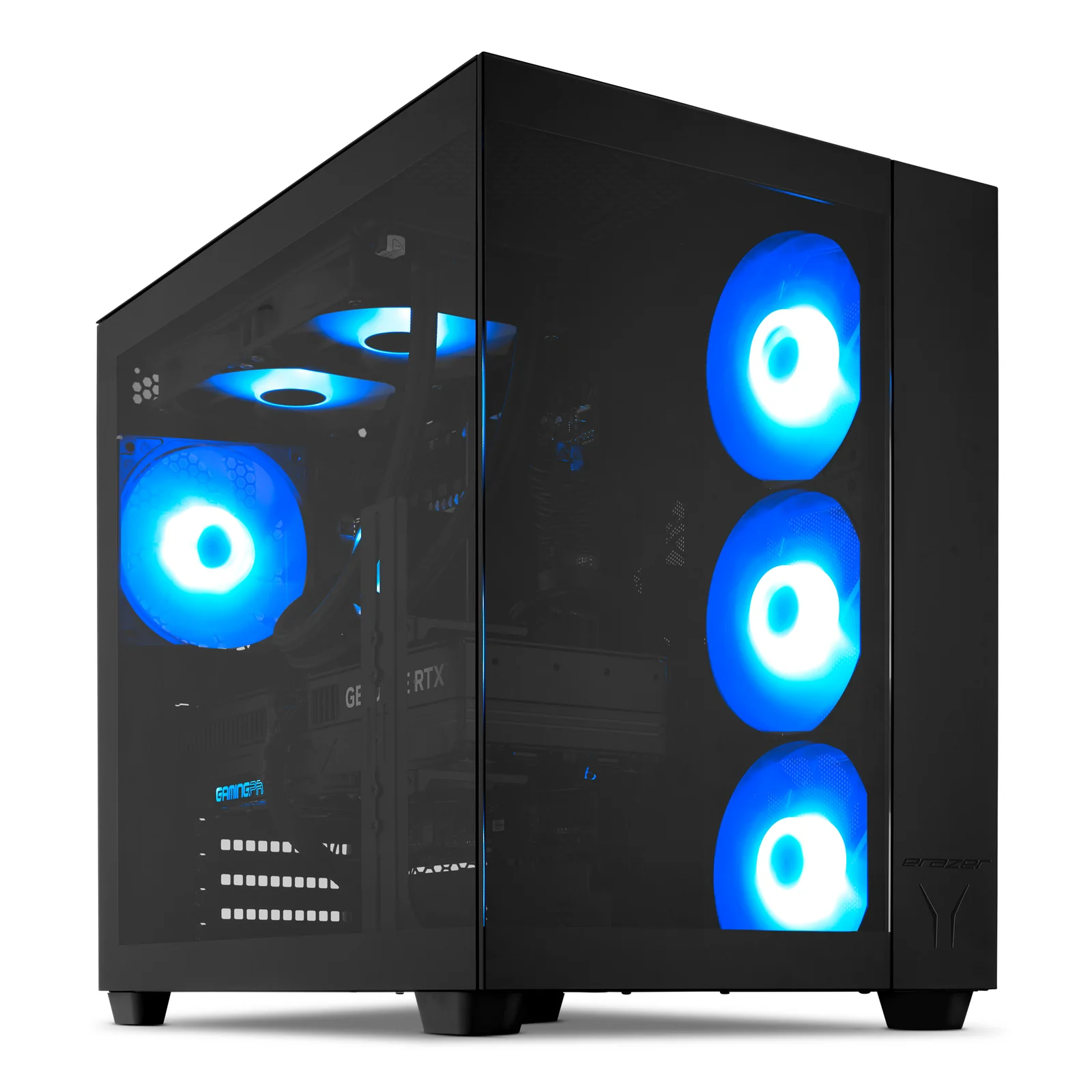 ERAZER Tank X10e MD340065 Intel® Core™ i7 i7-14700 32 Go DDR5-SDRAM 2 To SSD NVIDIA GeForce RTX 5070 Windows 11 Home Bureau PC Noir