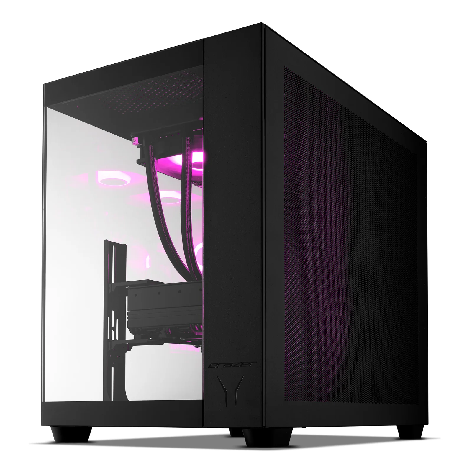 ERAZER Tank X10e MD340065 Intel® Core™ i7 i7-14700 32 Go DDR5-SDRAM 2 To SSD NVIDIA GeForce RTX 5070 Windows 11 Home Bureau PC Noir