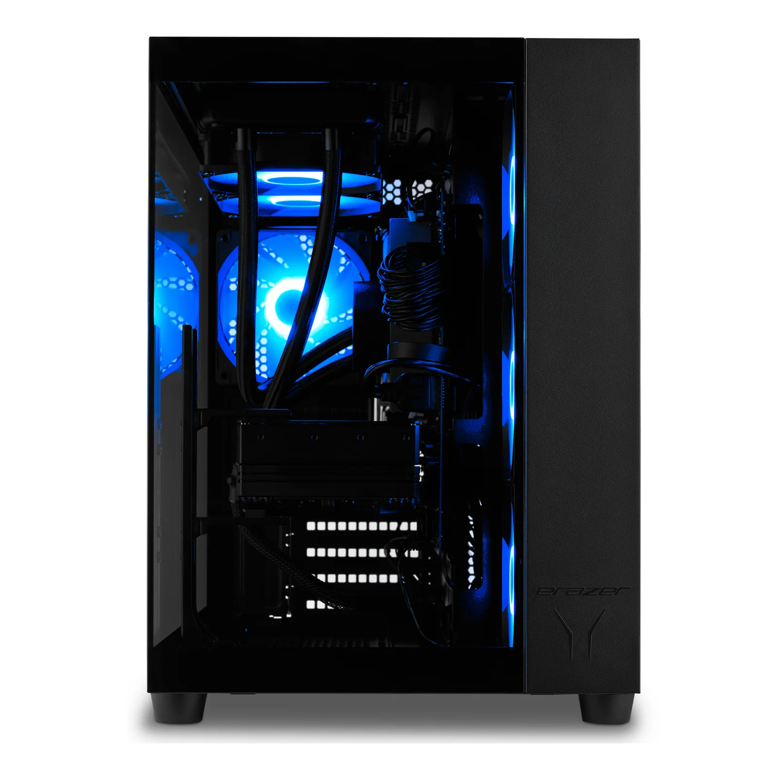 ERAZER Tank X10e MD340065 Intel® Core™ i7 i7-14700 32 Go DDR5-SDRAM 2 To SSD NVIDIA GeForce RTX 5070 Windows 11 Home Bureau PC Noir