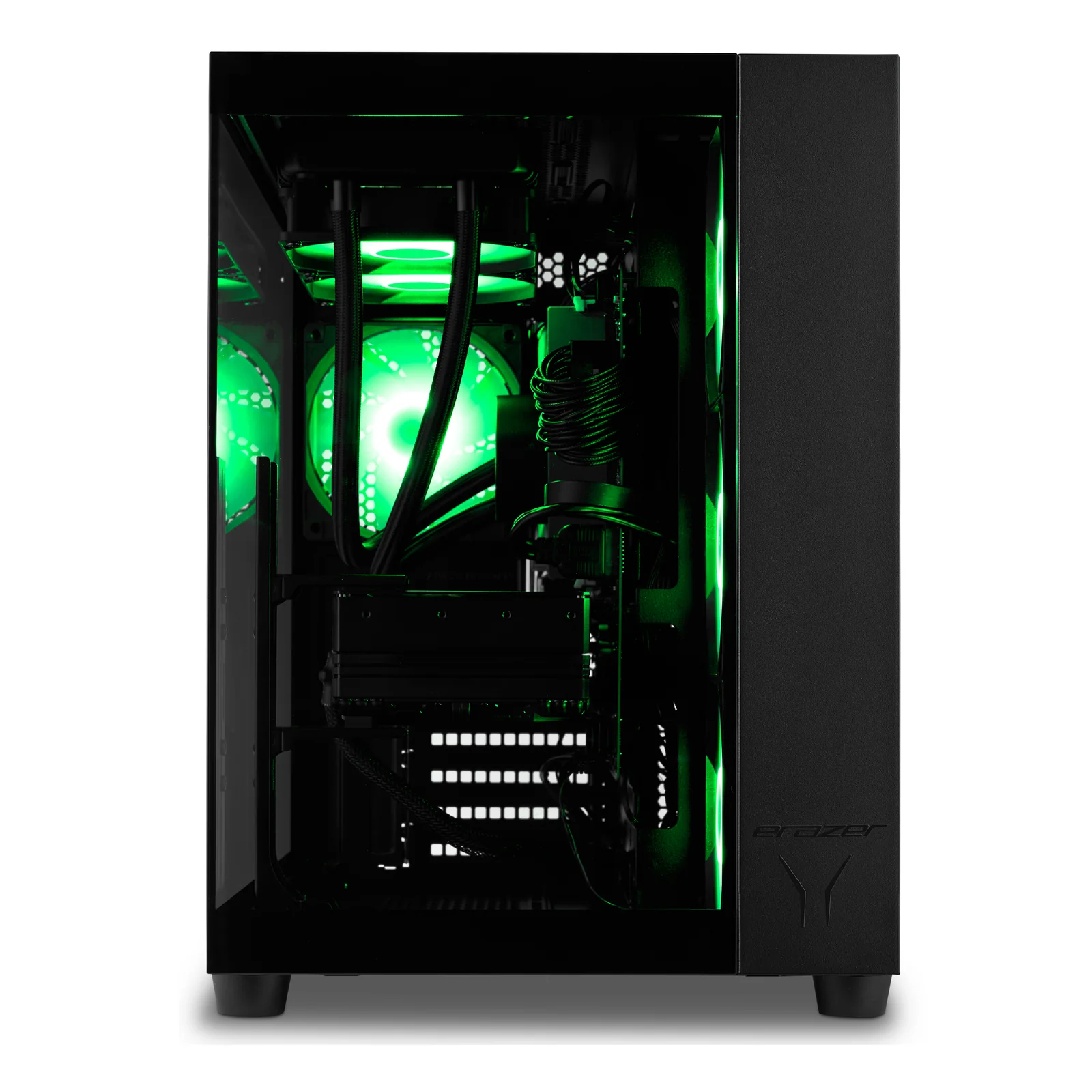 ERAZER Tank X10e MD340065 Intel® Core™ i7 i7-14700 32 Go DDR5-SDRAM 2 To SSD NVIDIA GeForce RTX 5070 Windows 11 Home Bureau PC Noir