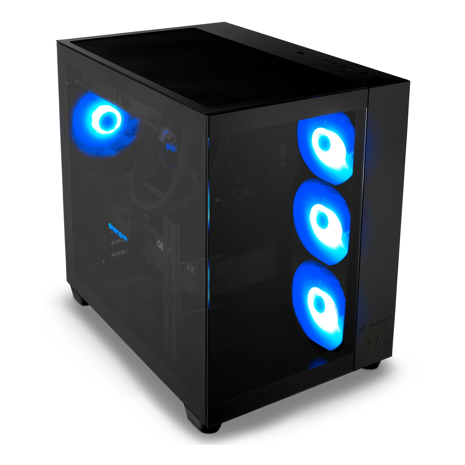 ERAZER Tank X10e MD340065 Intel® Core™ i7 i7-14700 32 Go DDR5-SDRAM 2 To SSD NVIDIA GeForce RTX 5070 Windows 11 Home Bureau PC Noir