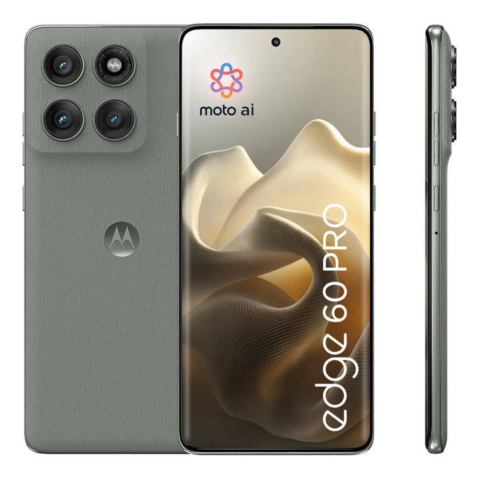 edge 60 pro PB7X0090DE 16,9 cm (6.67") Double SIM Android 15 5G USB Type-C 8 Go 256 Go 6000 mAh Gris