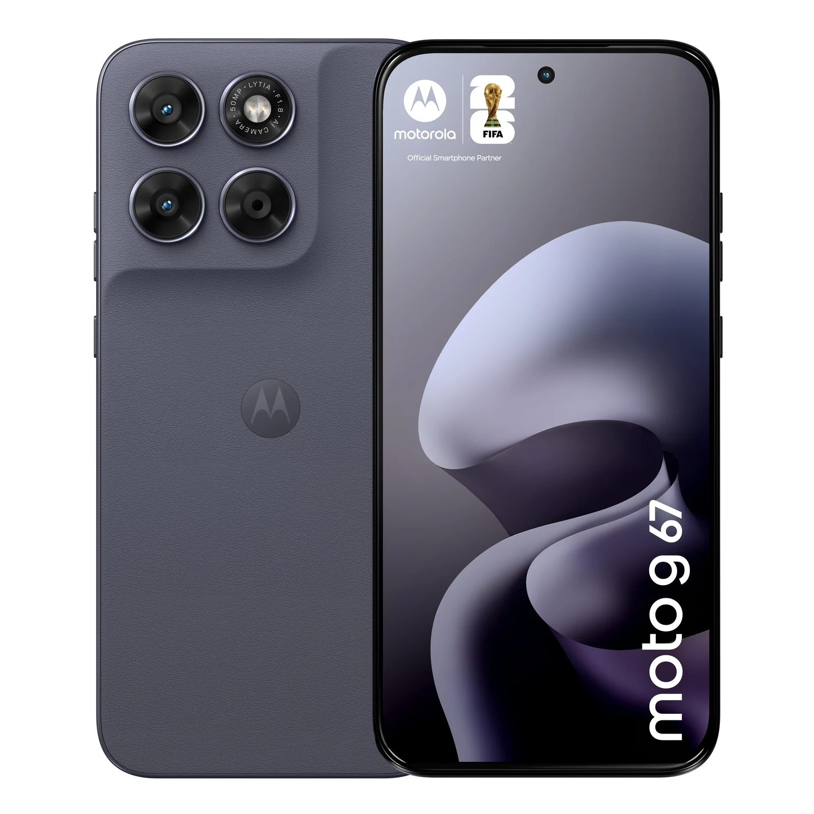 moto g67 17,3 cm (6.8") Double SIM hybride Android 16.0 5G USB Type-C 8 Go 256 Go 5200 mAh Gris