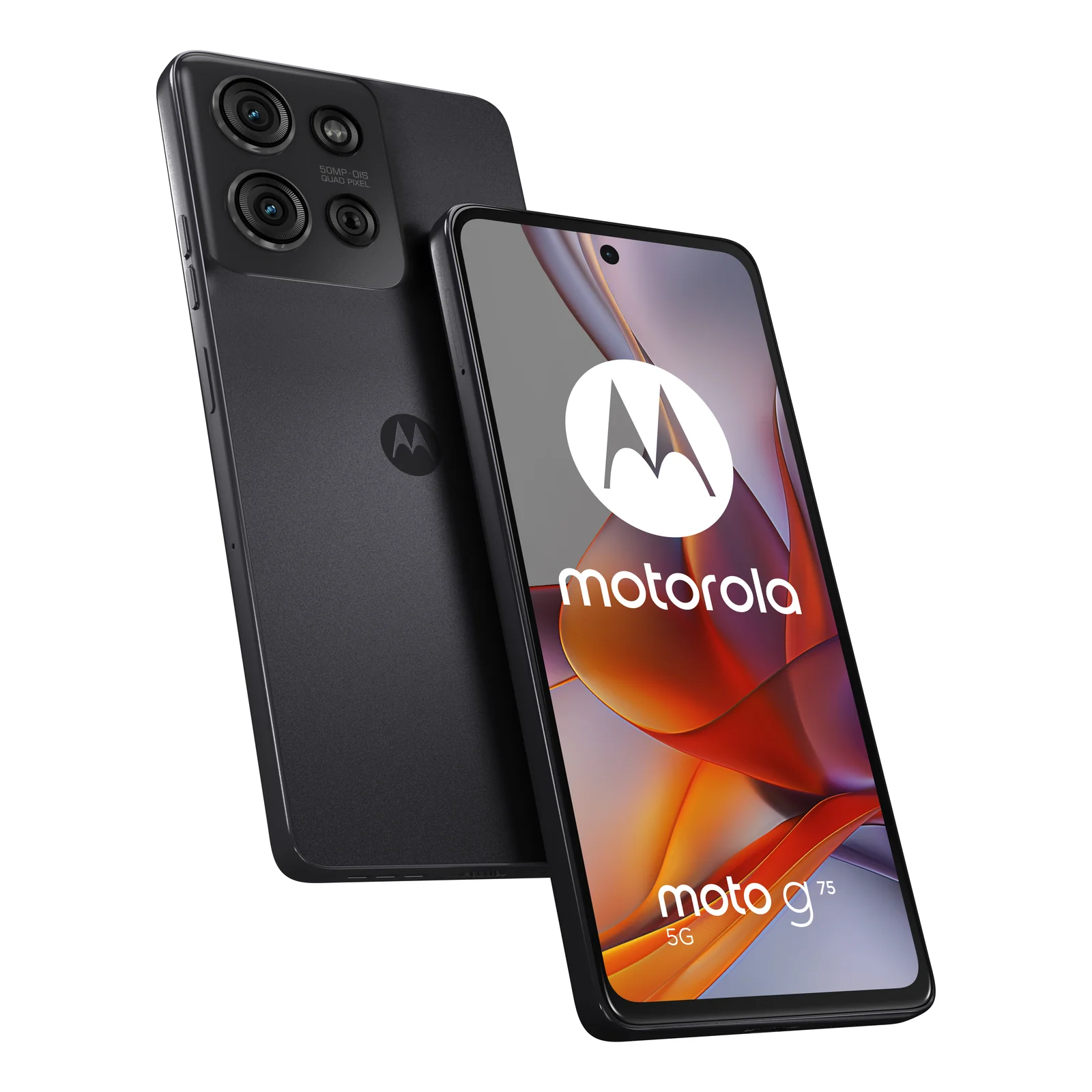 moto G75 5G 17,2 cm (6.78") Double SIM hybride Android 14 USB Type-C 8 Go 256 Go 5000 mAh Gris
