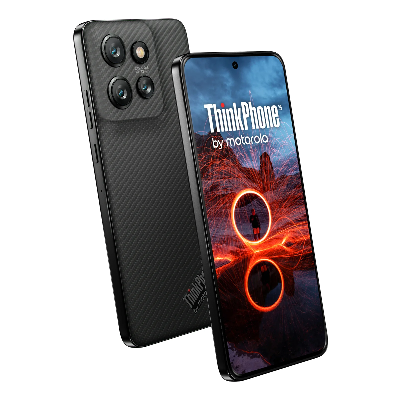 ThinkPhone25 16,1 cm (6.36") Double SIM Android 14 5G USB Type-C 8 Go 256 Go 4310 mAh Noir