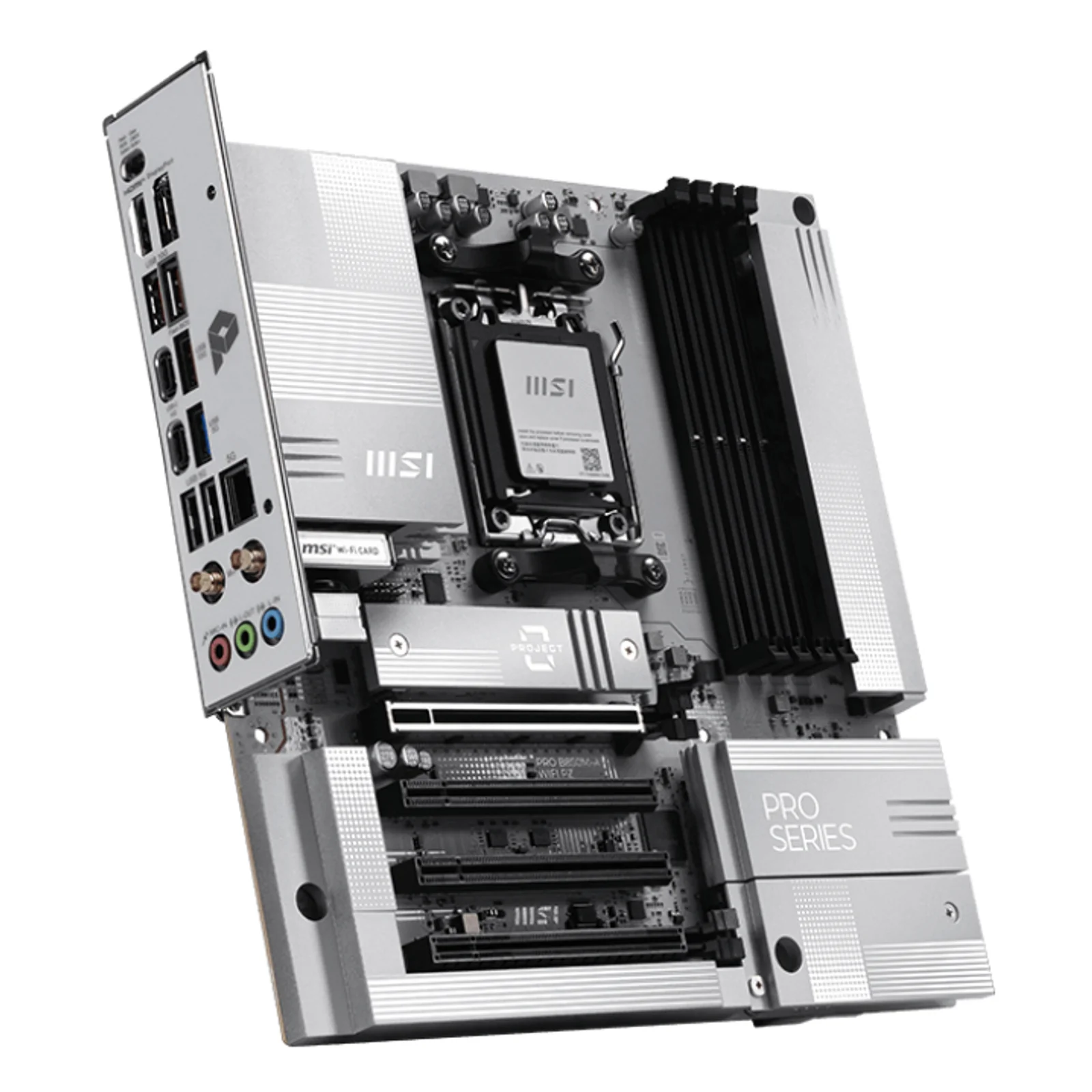 MSI AM5 PRO B850M-A WIFI PZ M-ATX AMD B850 Emplacement AM5 micro ATX