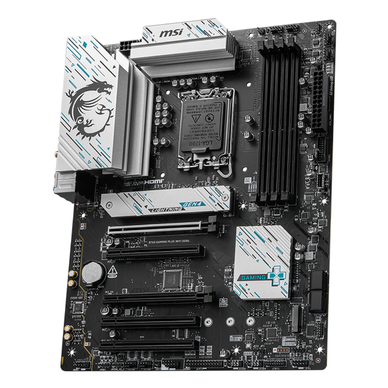 MSI B760 GAMING PLUS WIFI DDR4 carte mère Intel B760 LGA 1700 ATX