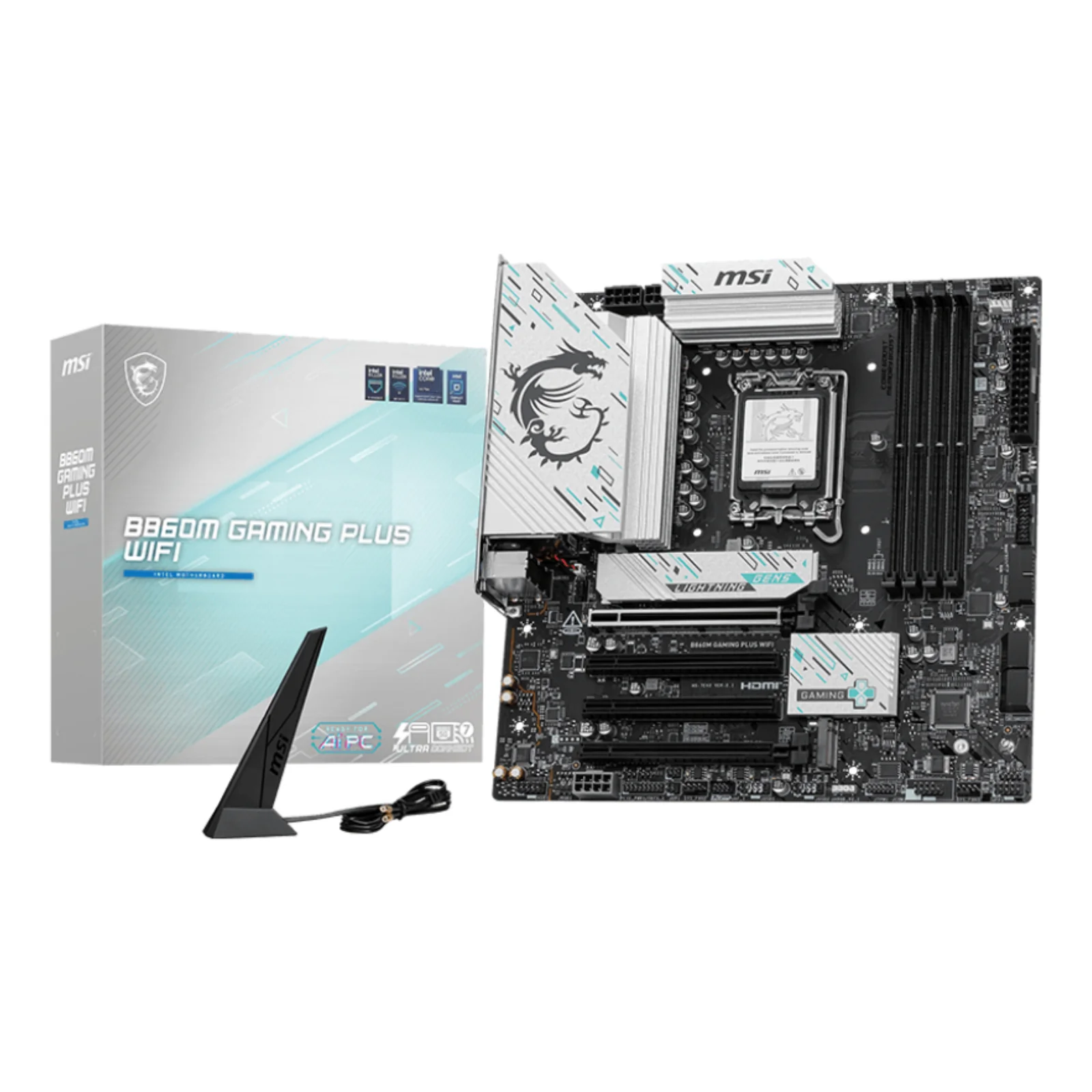 B860M GAMING PLUS WIFI carte mère Intel B860 LGA 1851 (Socket V1) micro ATX